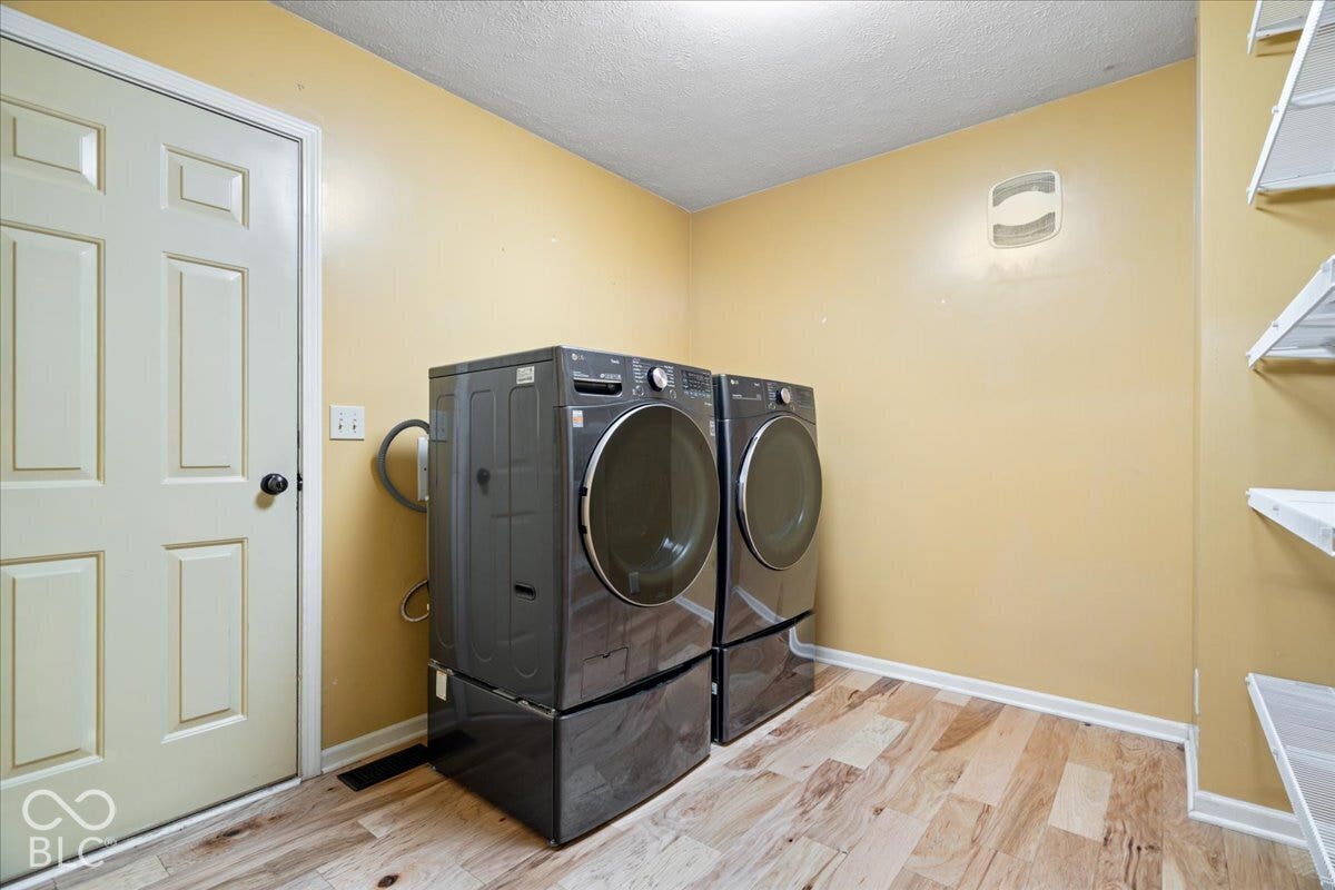 Main Level Laundry right by Primary Bedroom
