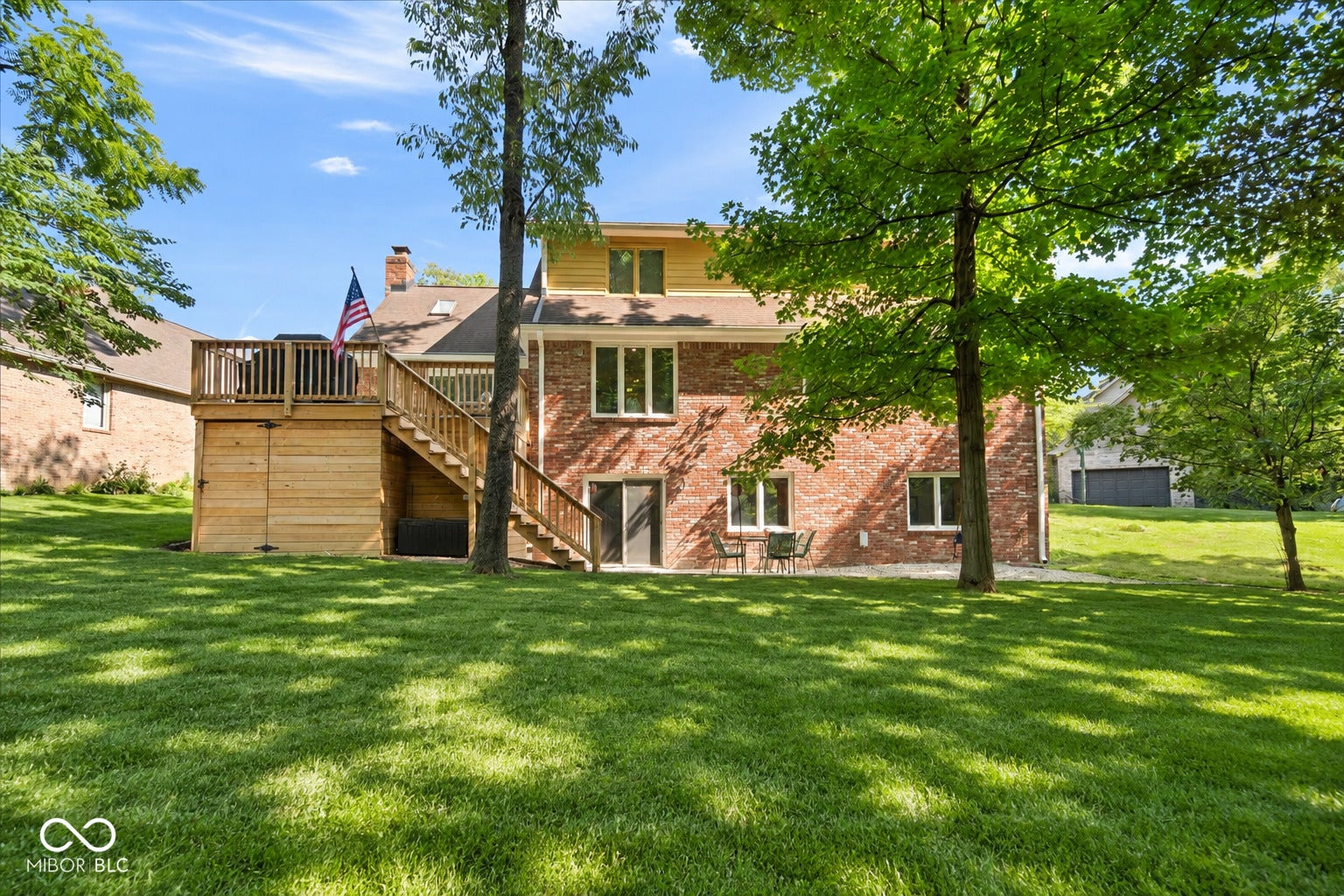 Virtually Altered - Virtually enhanced to show the potential of the backyard with added grass/sod.