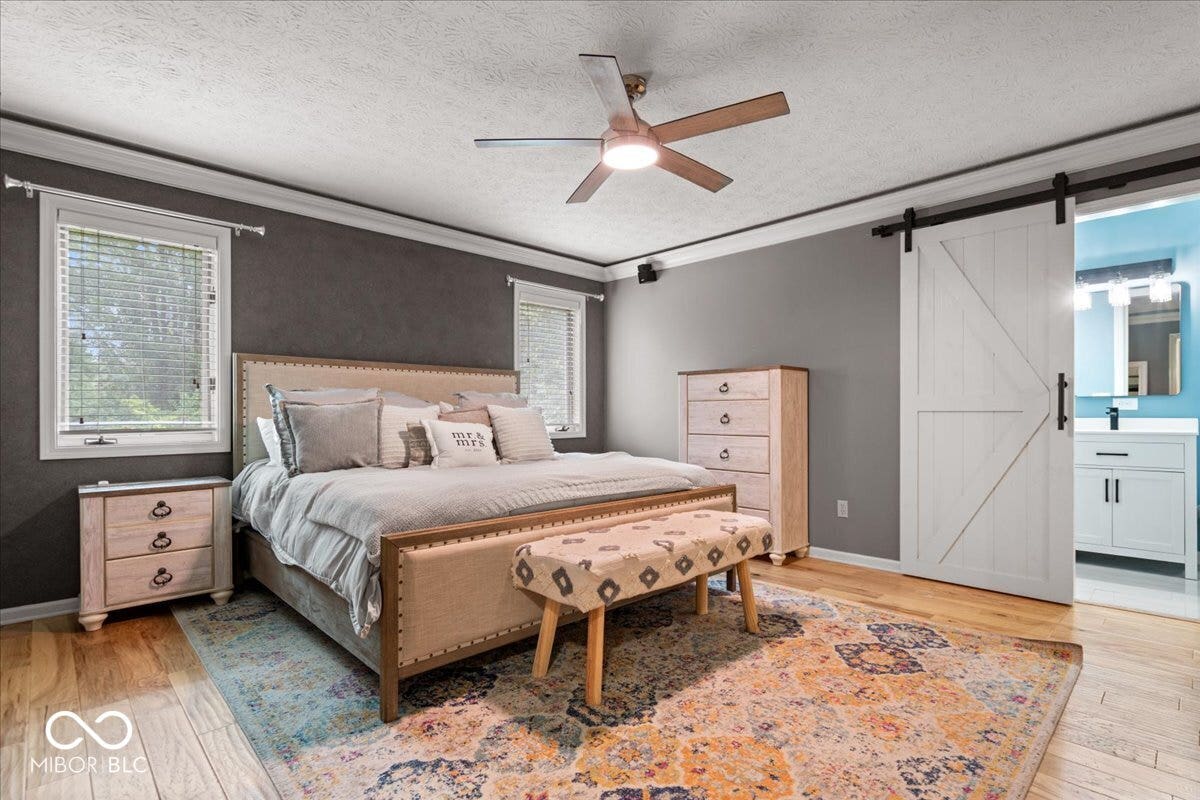 Primary Bedroom Suite on the Main Level