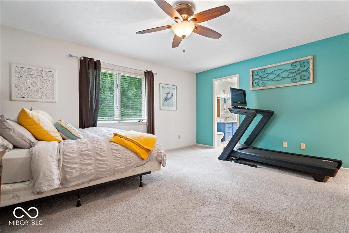 Spacious bedroom