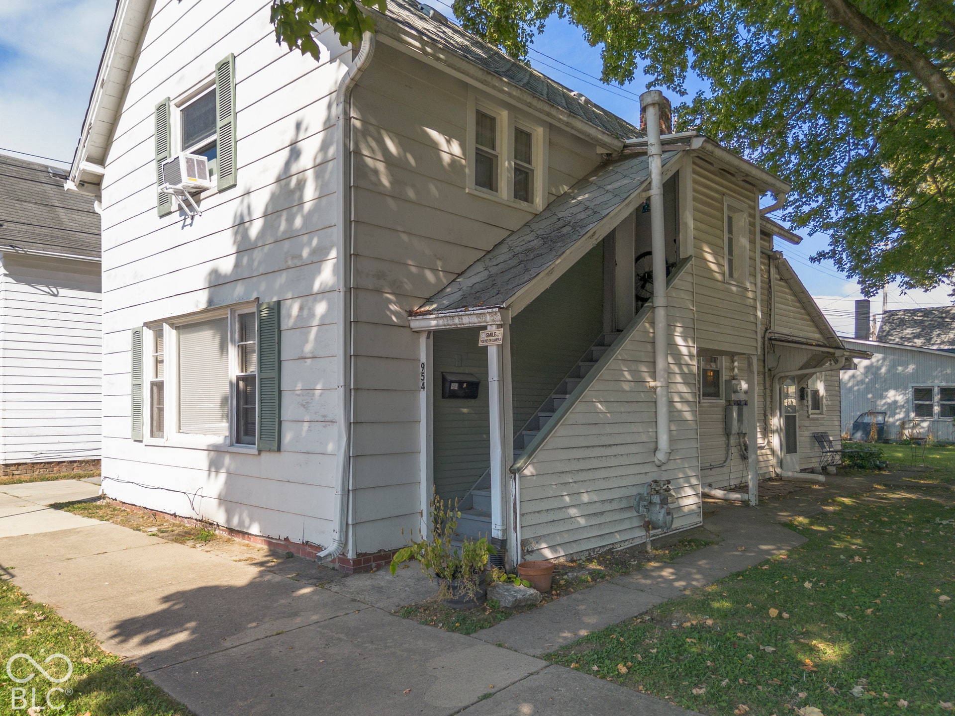 Carriage house with 3 rental units.