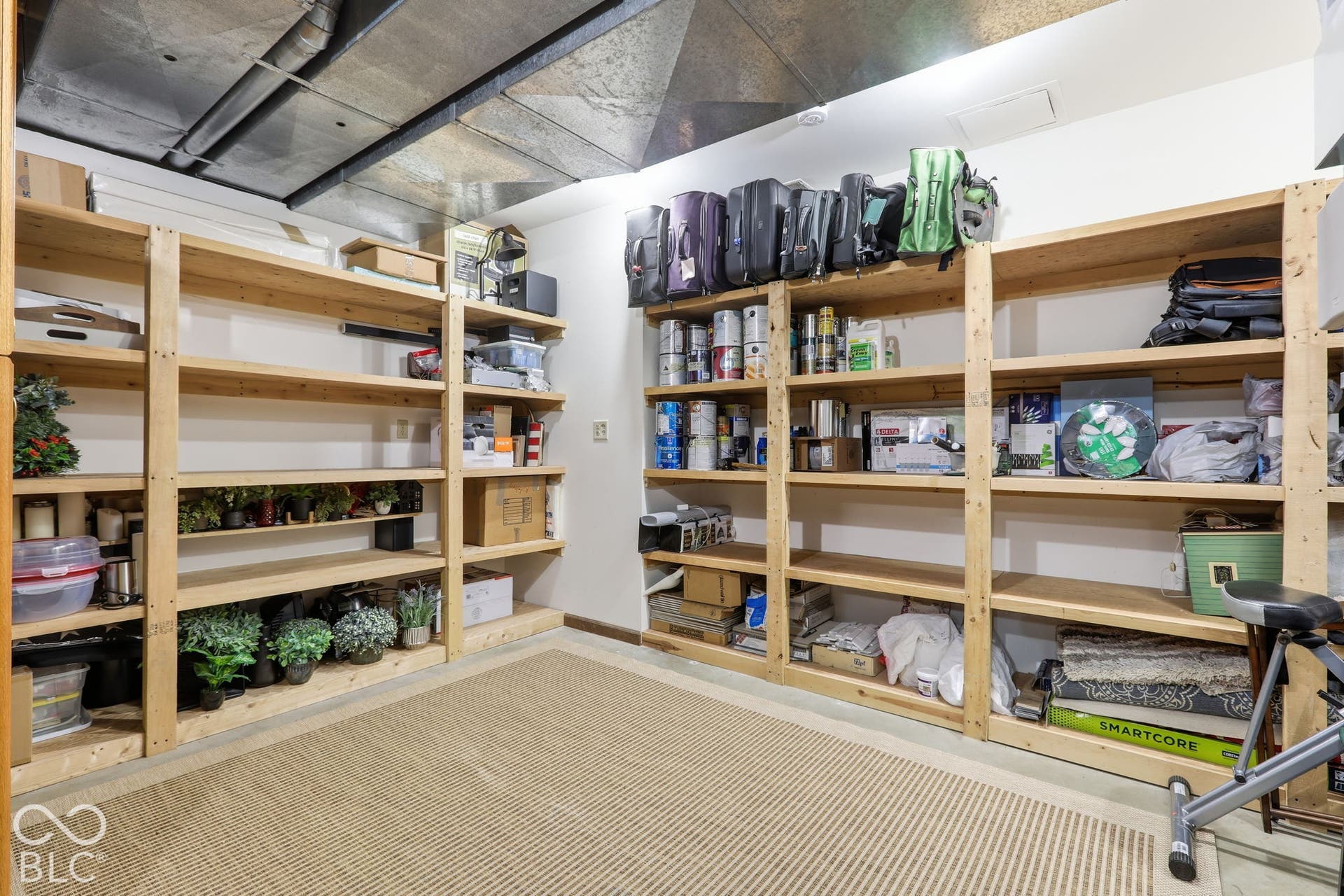 Basement Storage Area