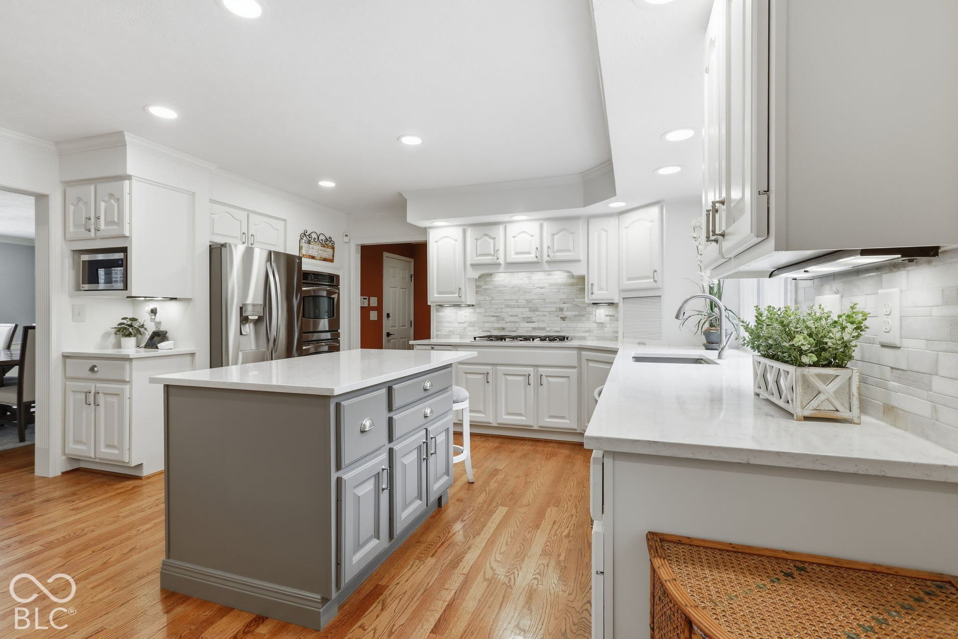 Coffee Bar Area in the Kitchen