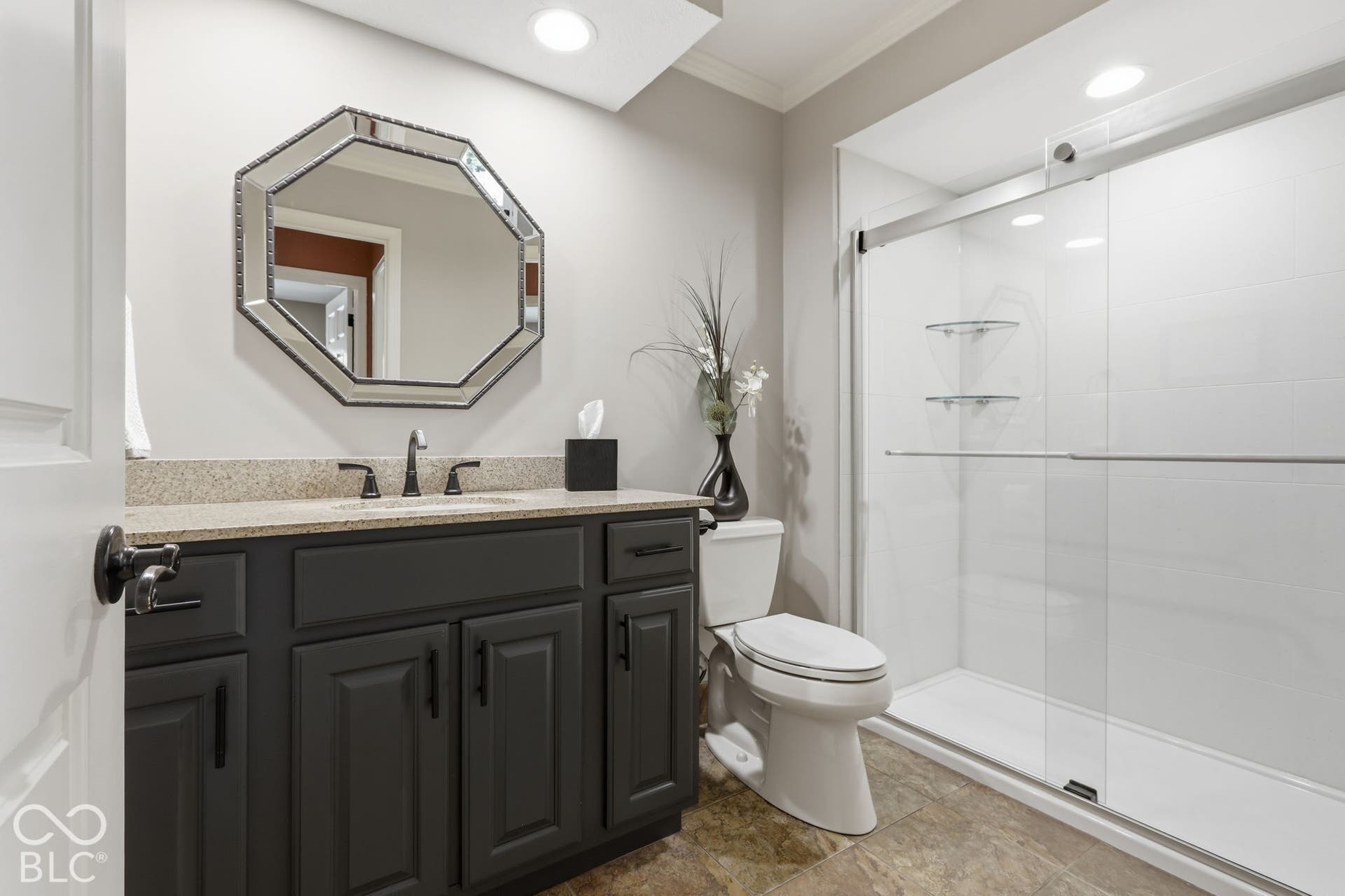 Main-Level Full Bath with Walk-In Shower