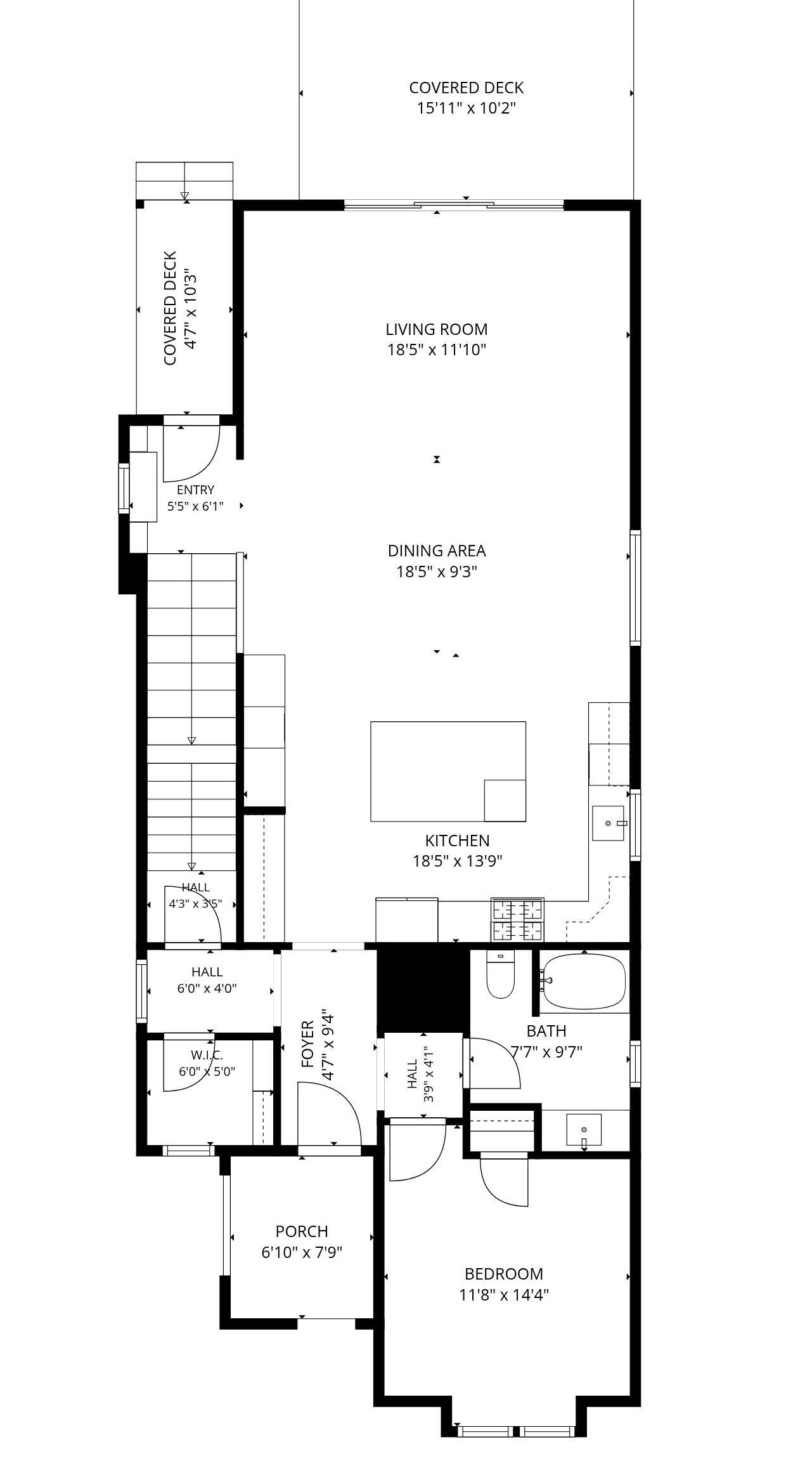 1401 Olive Street, Indianapolis, IN 46203 Floor plan