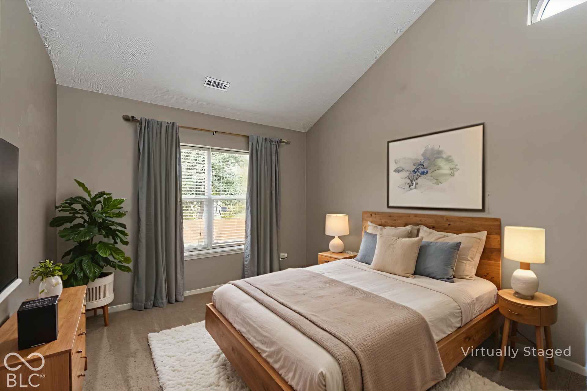 Virtually Altered - Virtually staged version of the Primary Bedroom