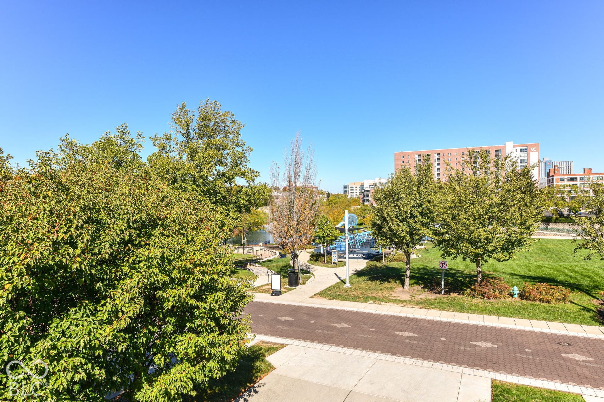 View from rooftop deck attached to secondary bedroom