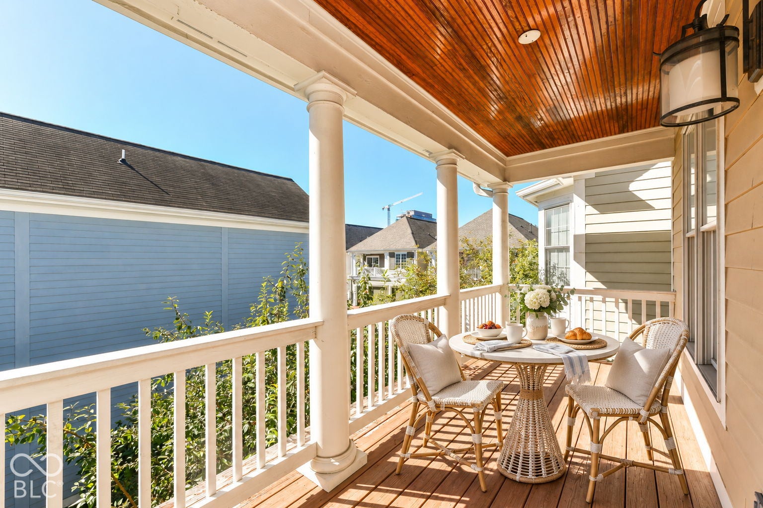 Virtually Altered - Rooftop balcony outside primary suite