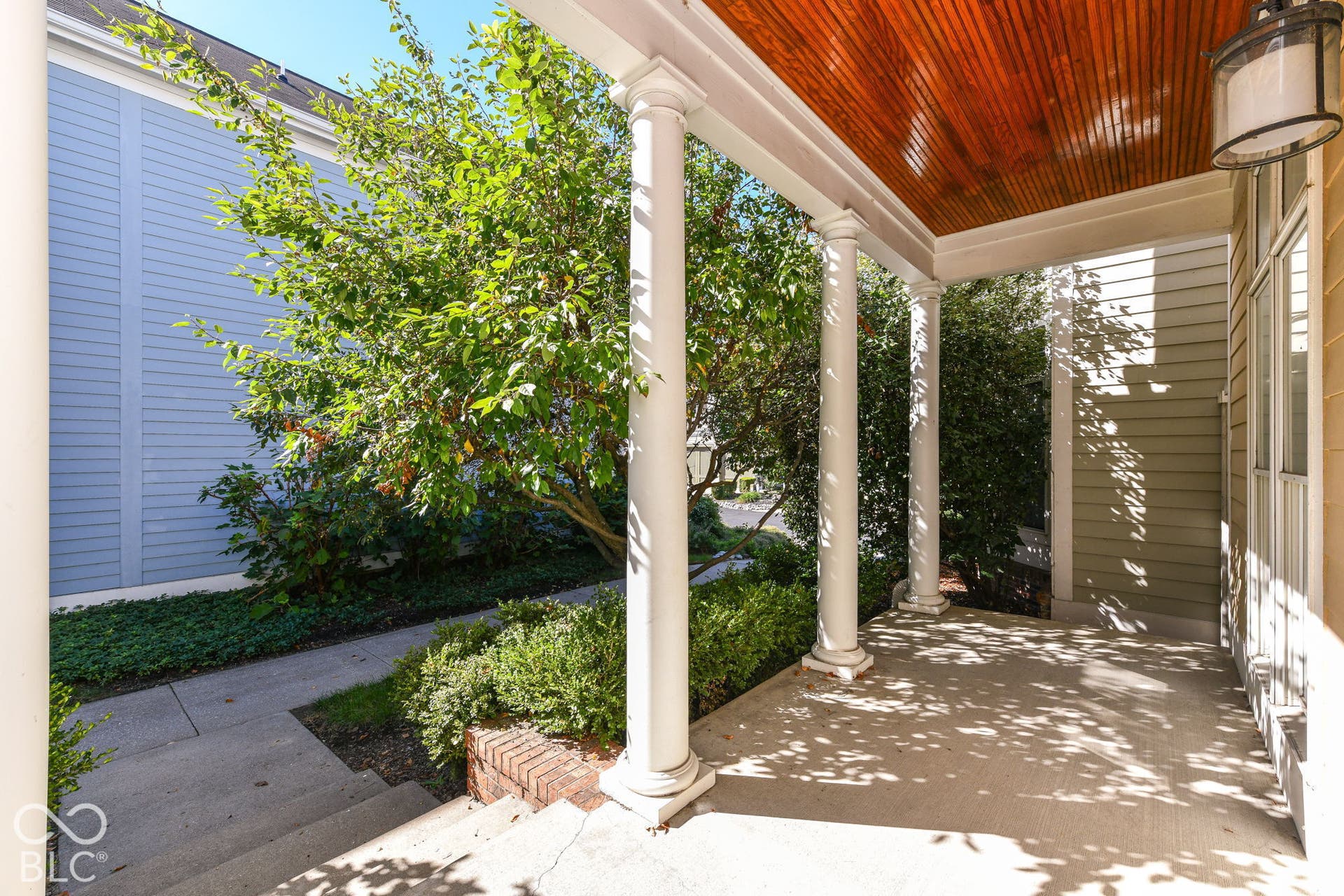 Covered front porch