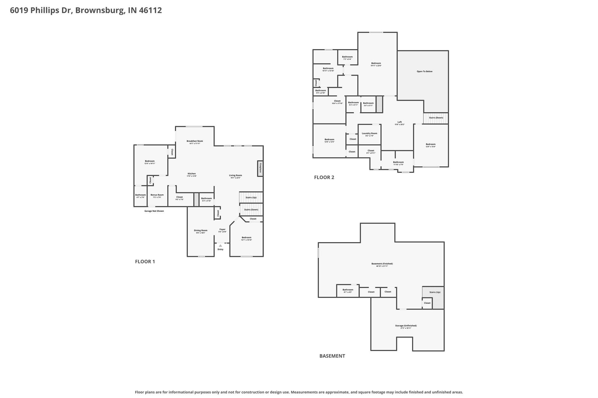 6019 Phillips Drive, Brownsburg, IN 46112