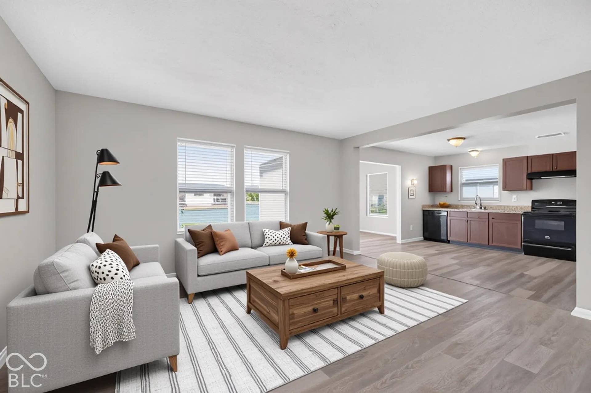 Virtually Altered - Virtual staging of living room