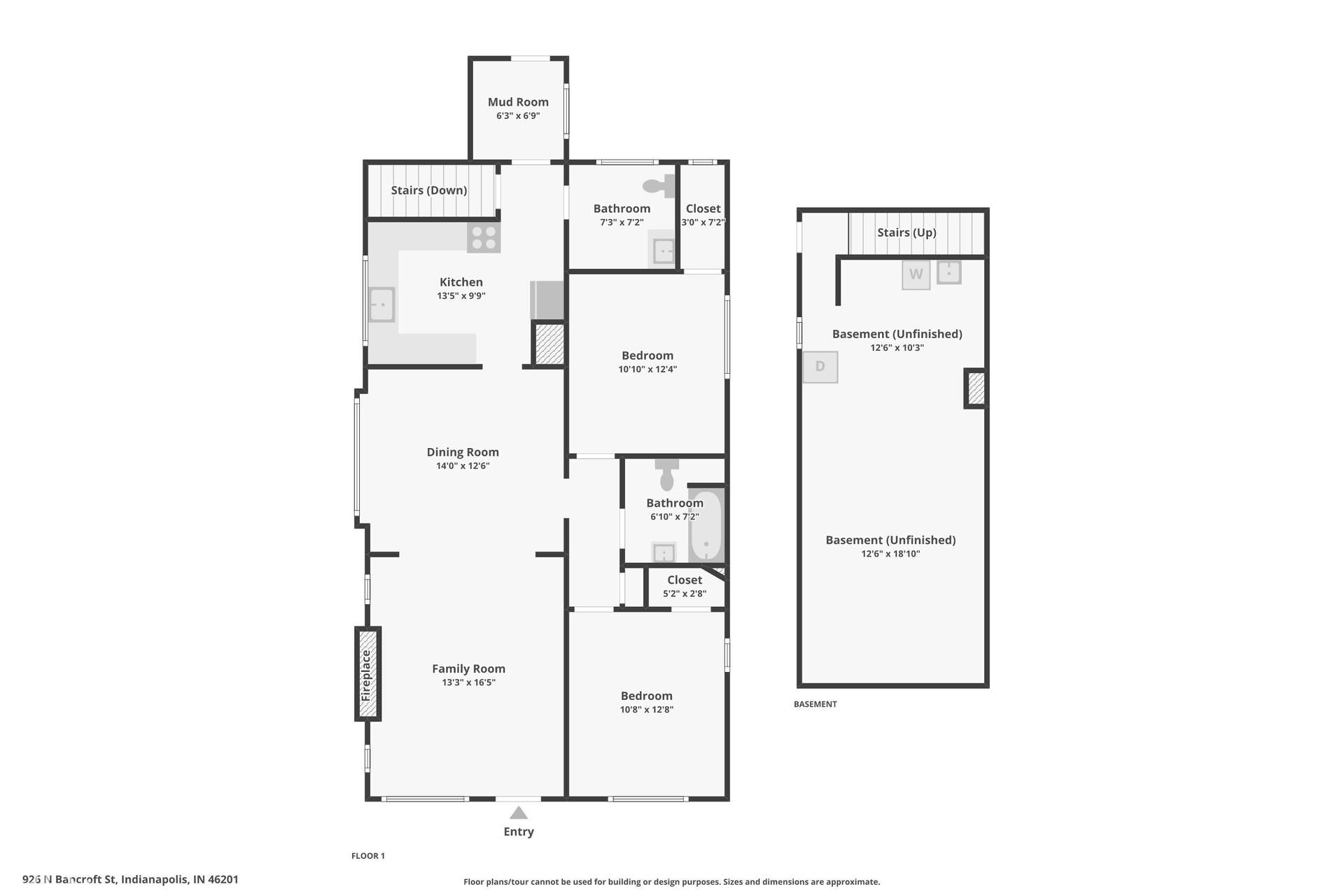 926 N Bancroft Street, Indianapolis, IN 46201 926 N Bancroft Street, Indianapolis, IN 46201