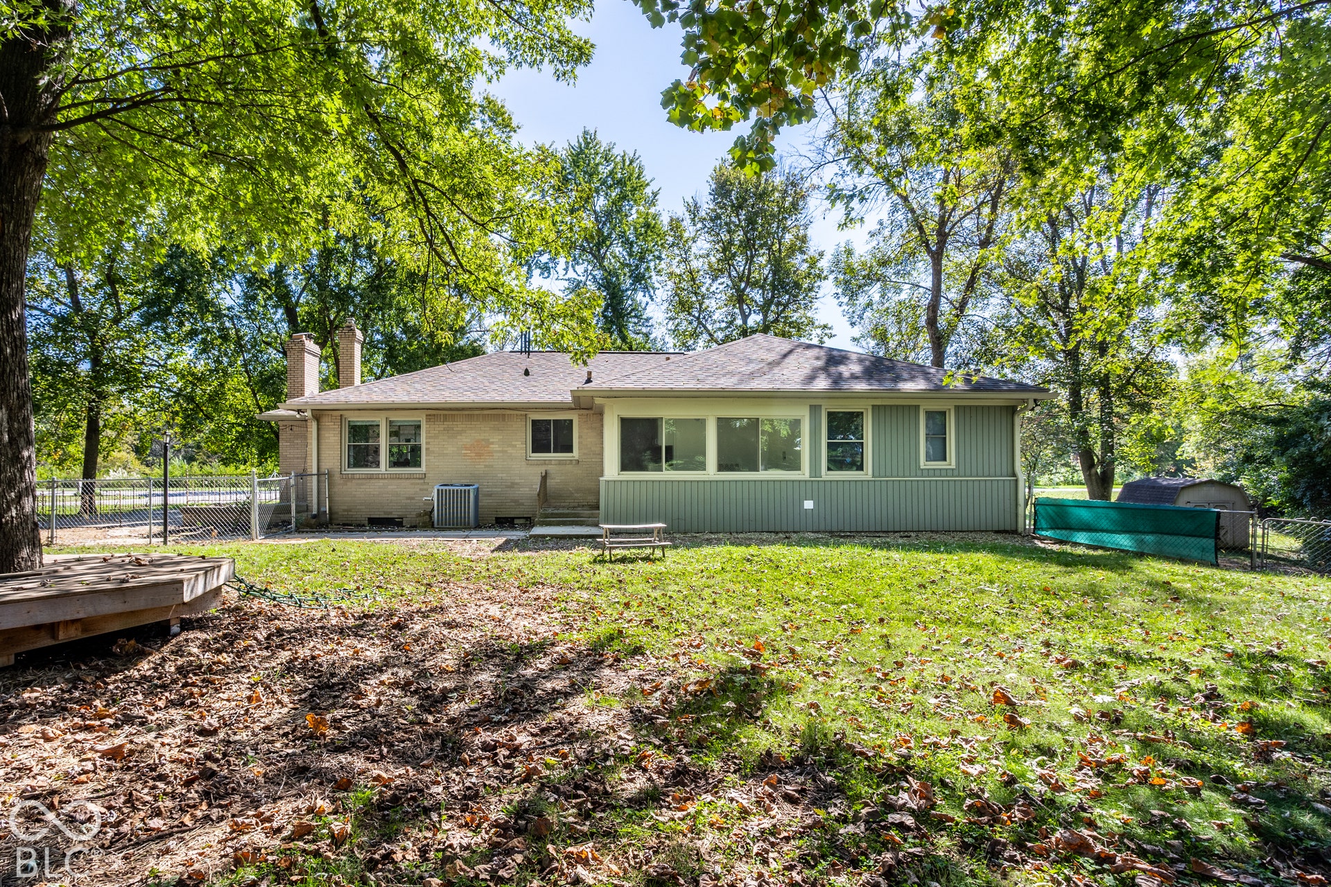 5280 E Fall Creek Parkway North Drive, Indianapolis, IN 46220 Back Of Structure