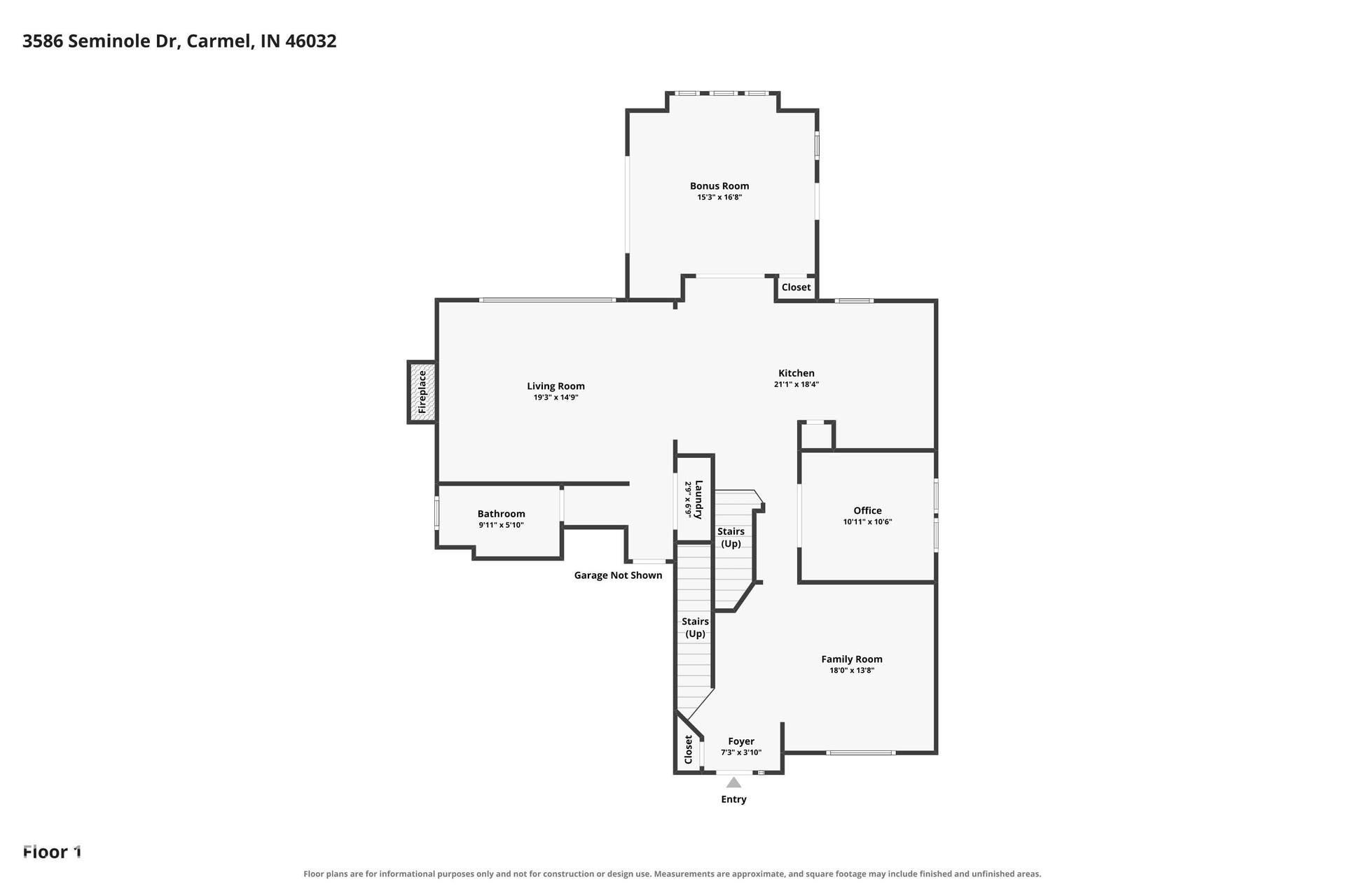 3586 Seminole Drive, Carmel, IN 46032