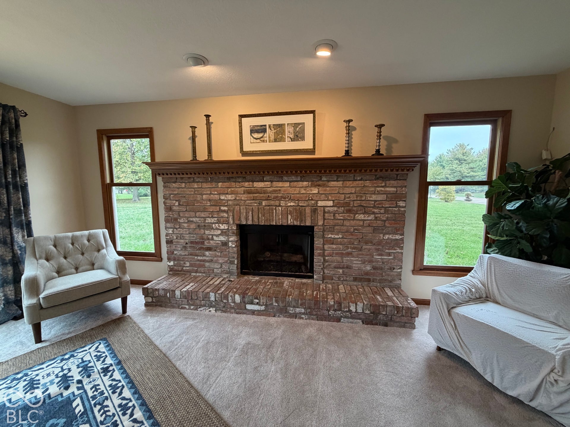 Choose 1206 Alfred Circle today and start decorating for the holidays. This mantel can handle generations of stockings.