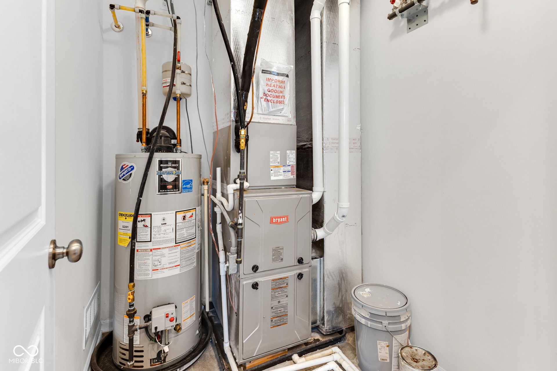 utilities with water heater