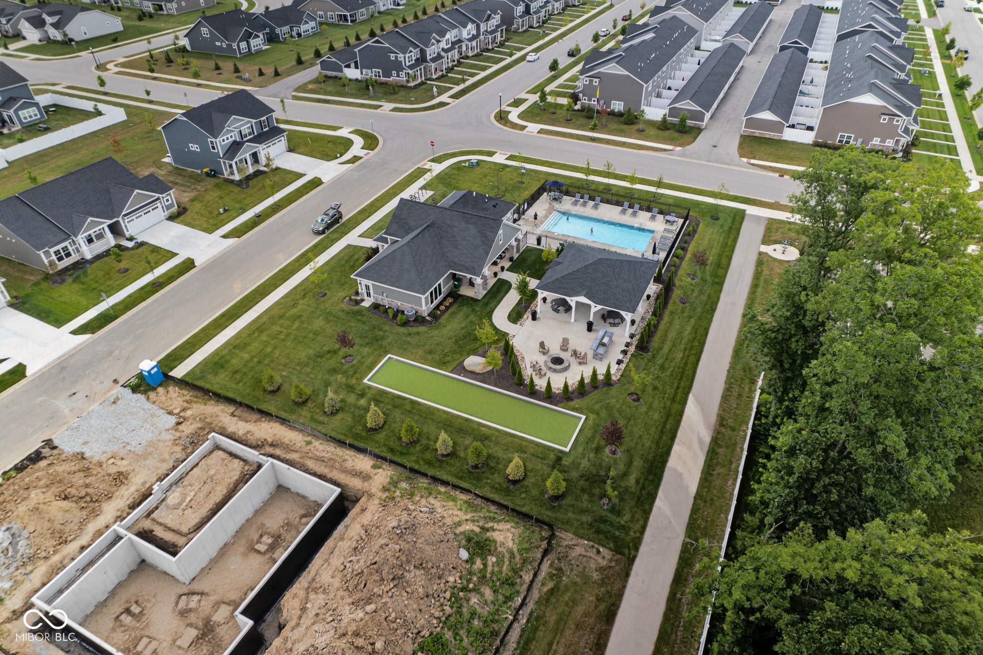 view of property location featuring nearby suburban area