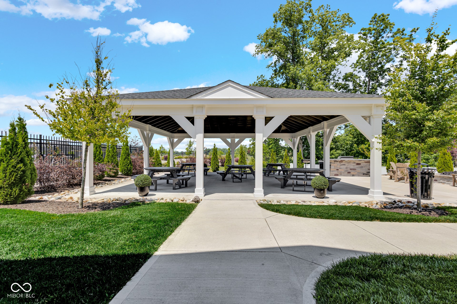 view of home's community featuring a gazebo