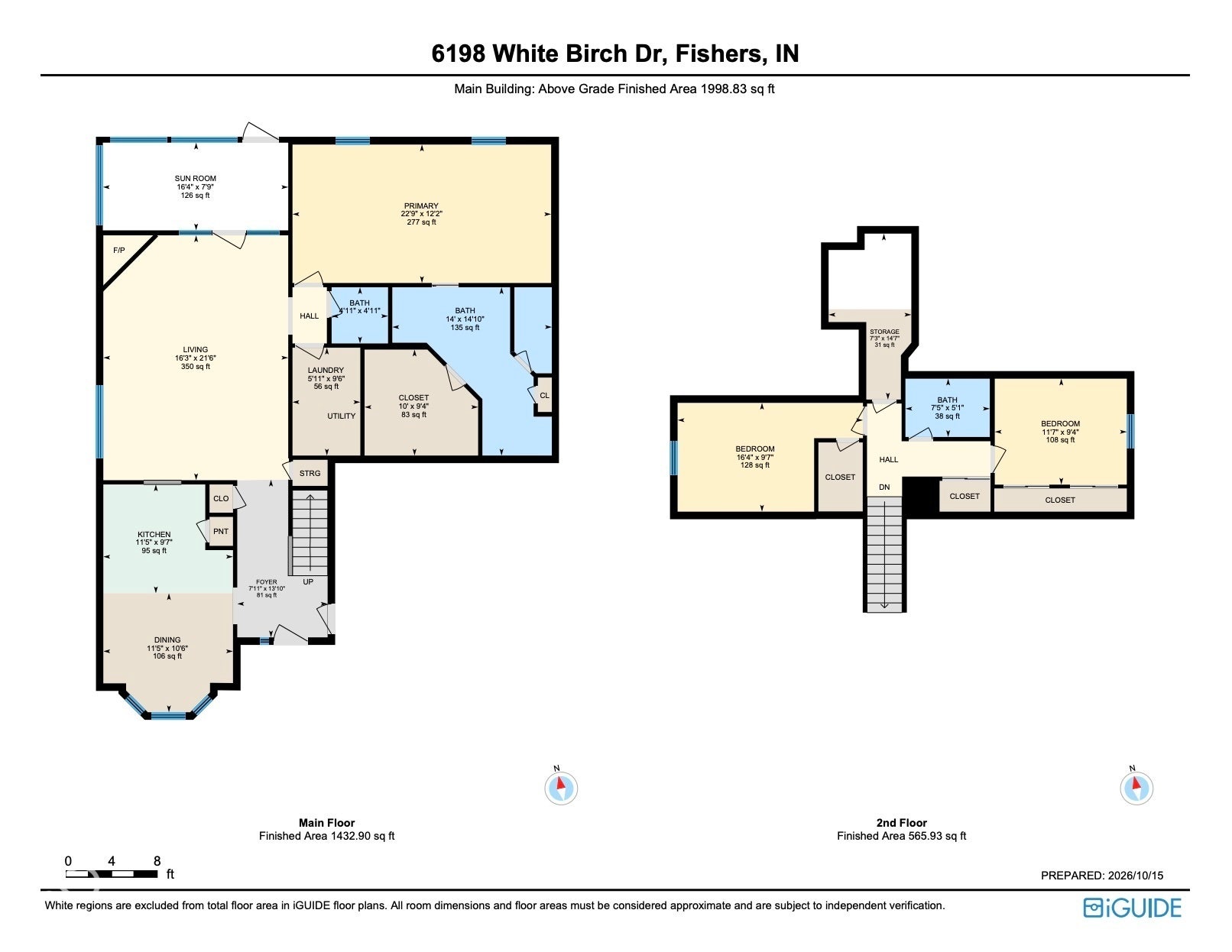 6198 White Birch Drive, Fishers, IN 46038