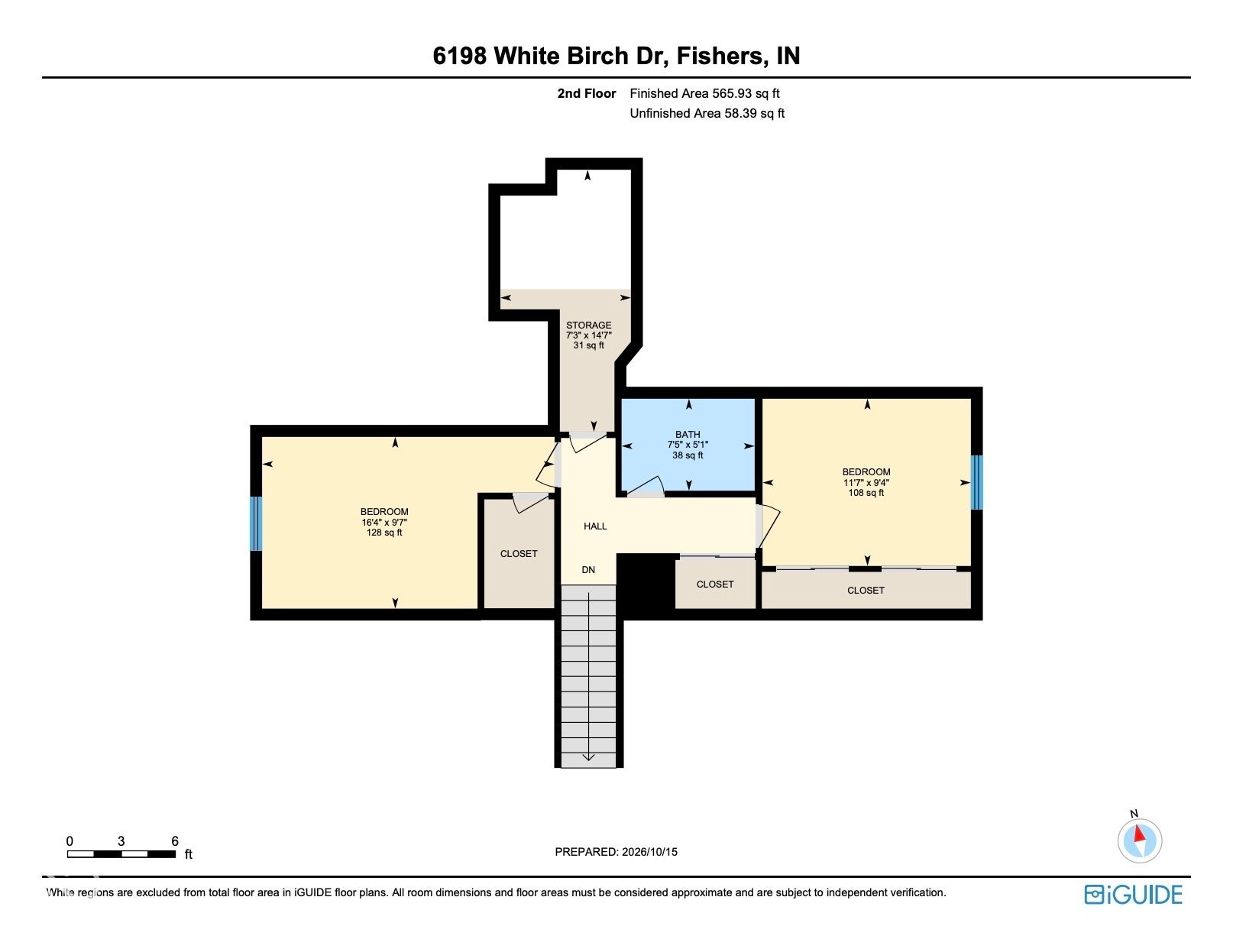 6198 White Birch Drive, Fishers, IN 46038