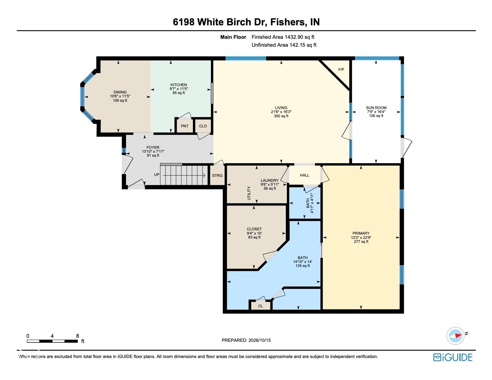 6198 White Birch Drive, Fishers, IN 46038