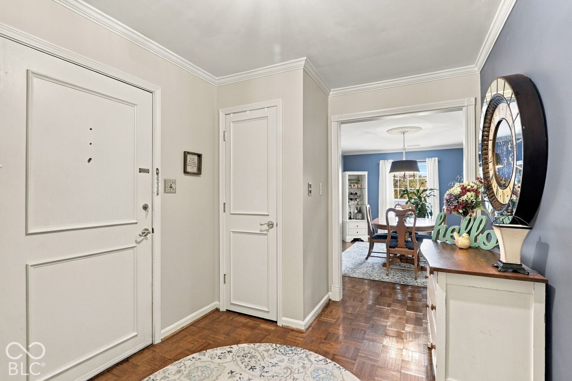 Entry door into your oasis with relaxing colors and neutral palette.