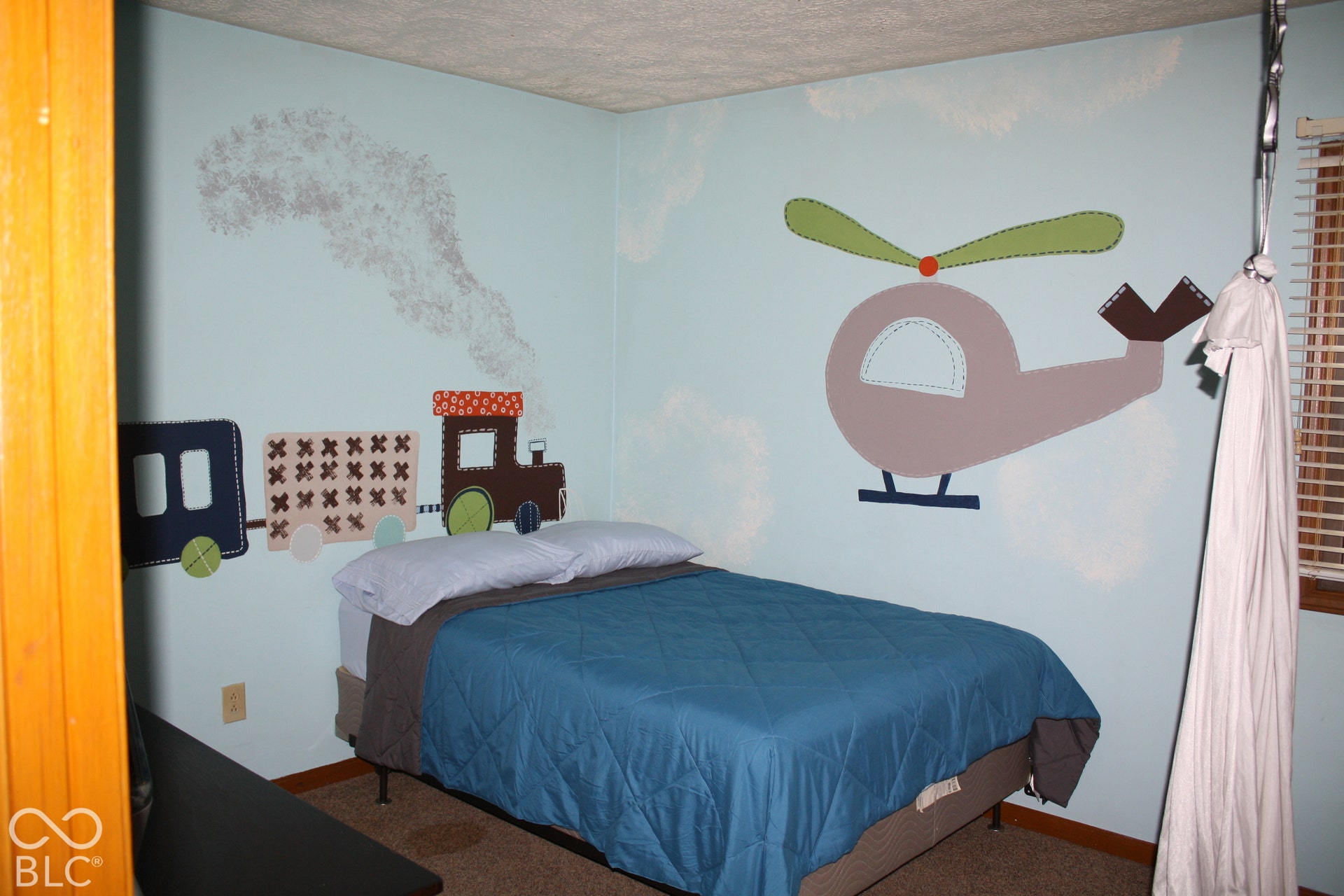 Bedroom 3 with a walk in closet