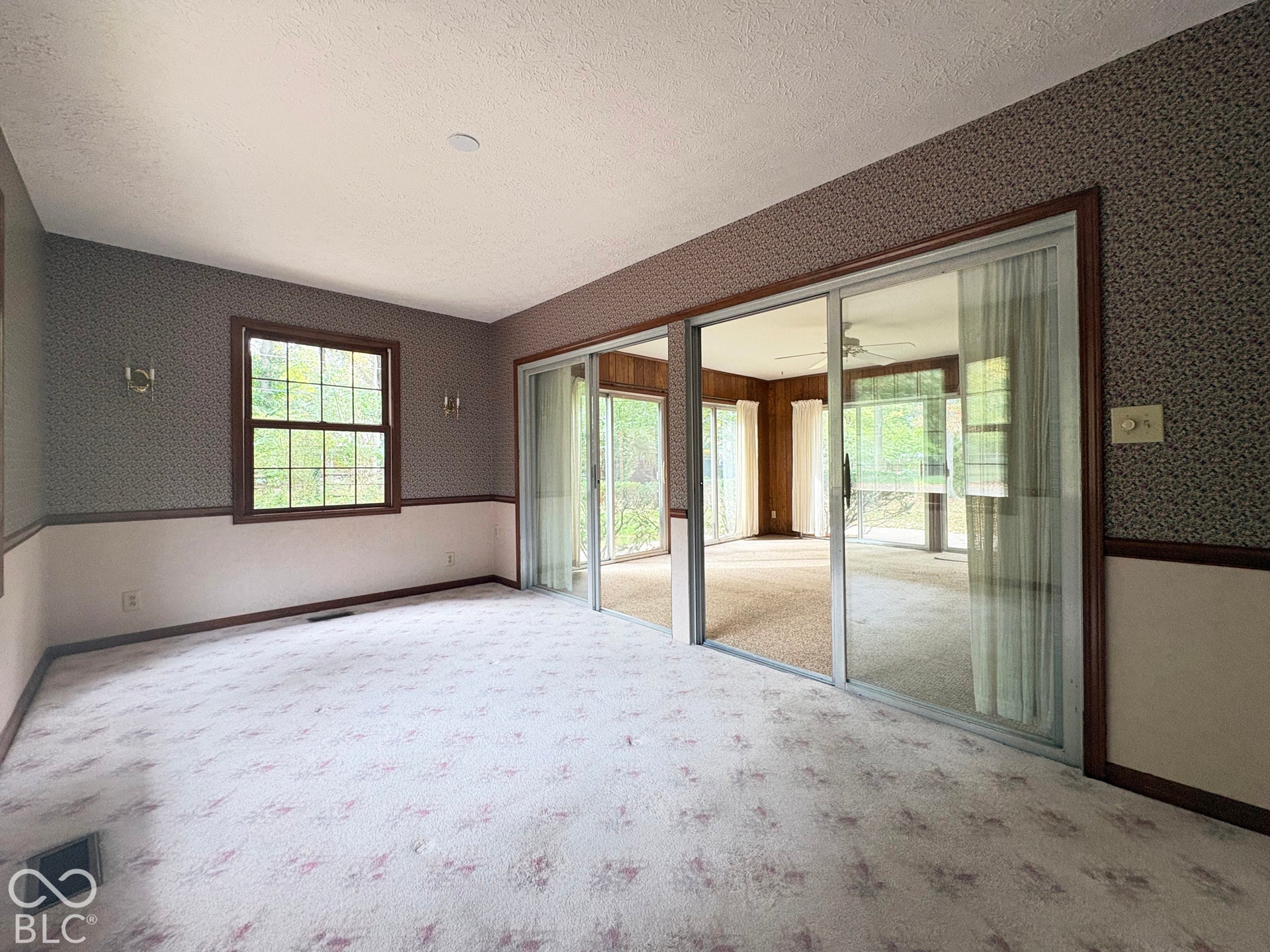 The second part of the addition is 9' x 16', has been used as dining room and would also make great office.