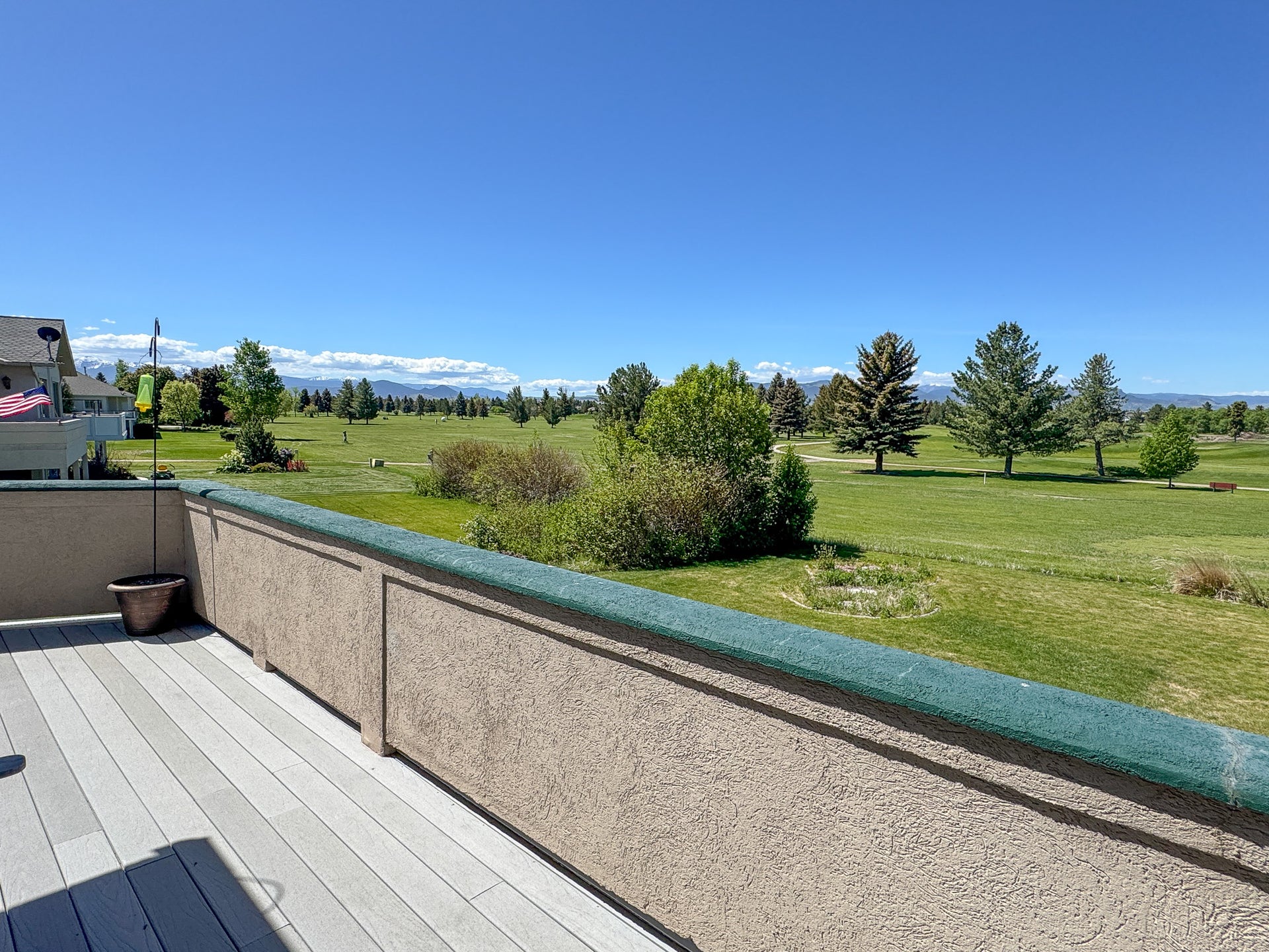 4134 Fox Ridge Drive, Helena, MT 59602 Wooden deck with a yard