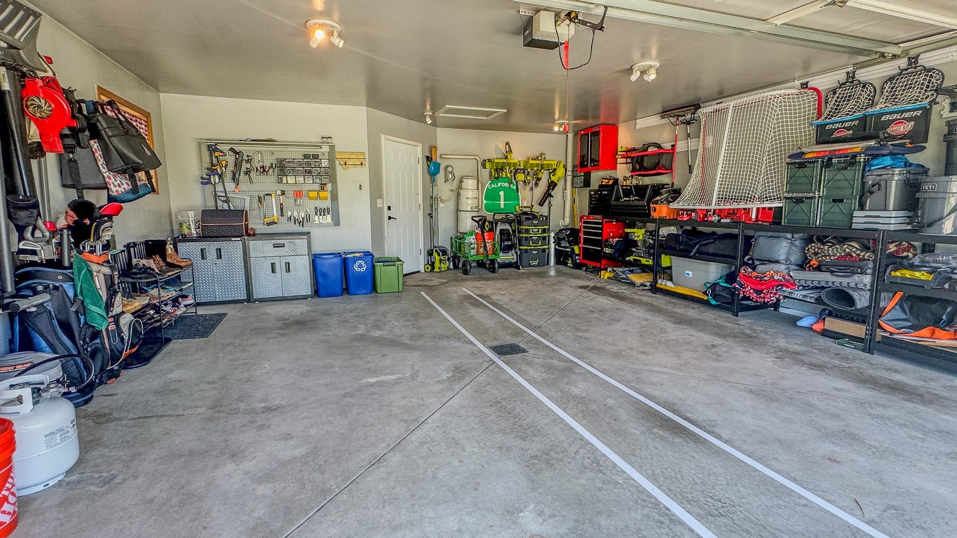4134 Fox Ridge Drive, Helena, MT 59602 Garage with a garage door opener