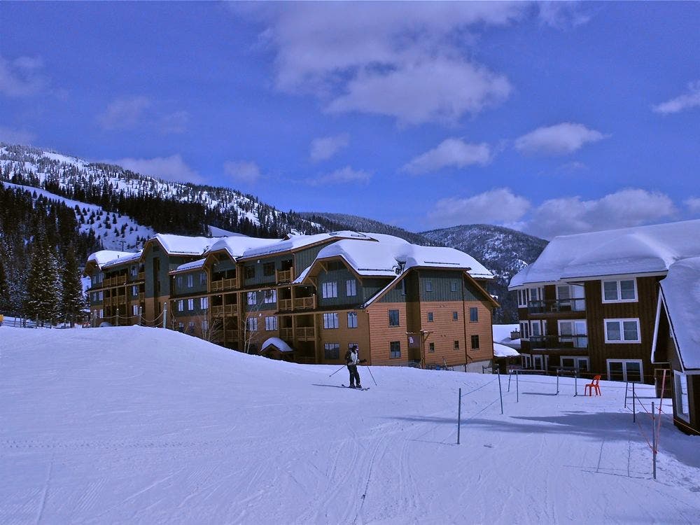 View of ski access at the base of chair 3
