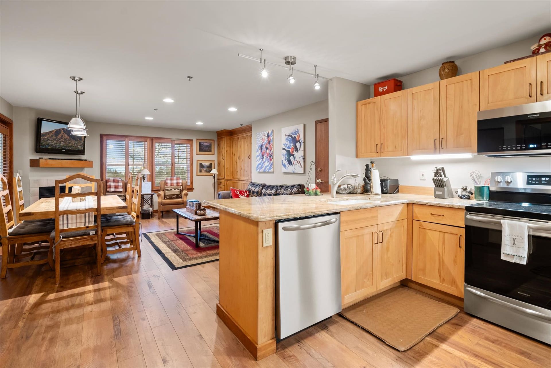 Updated kitchen