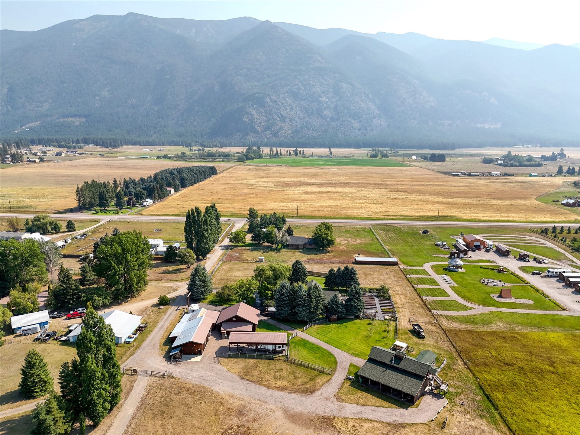556 Windy Acres Drive, Columbia Falls, MT 59912 Aerial