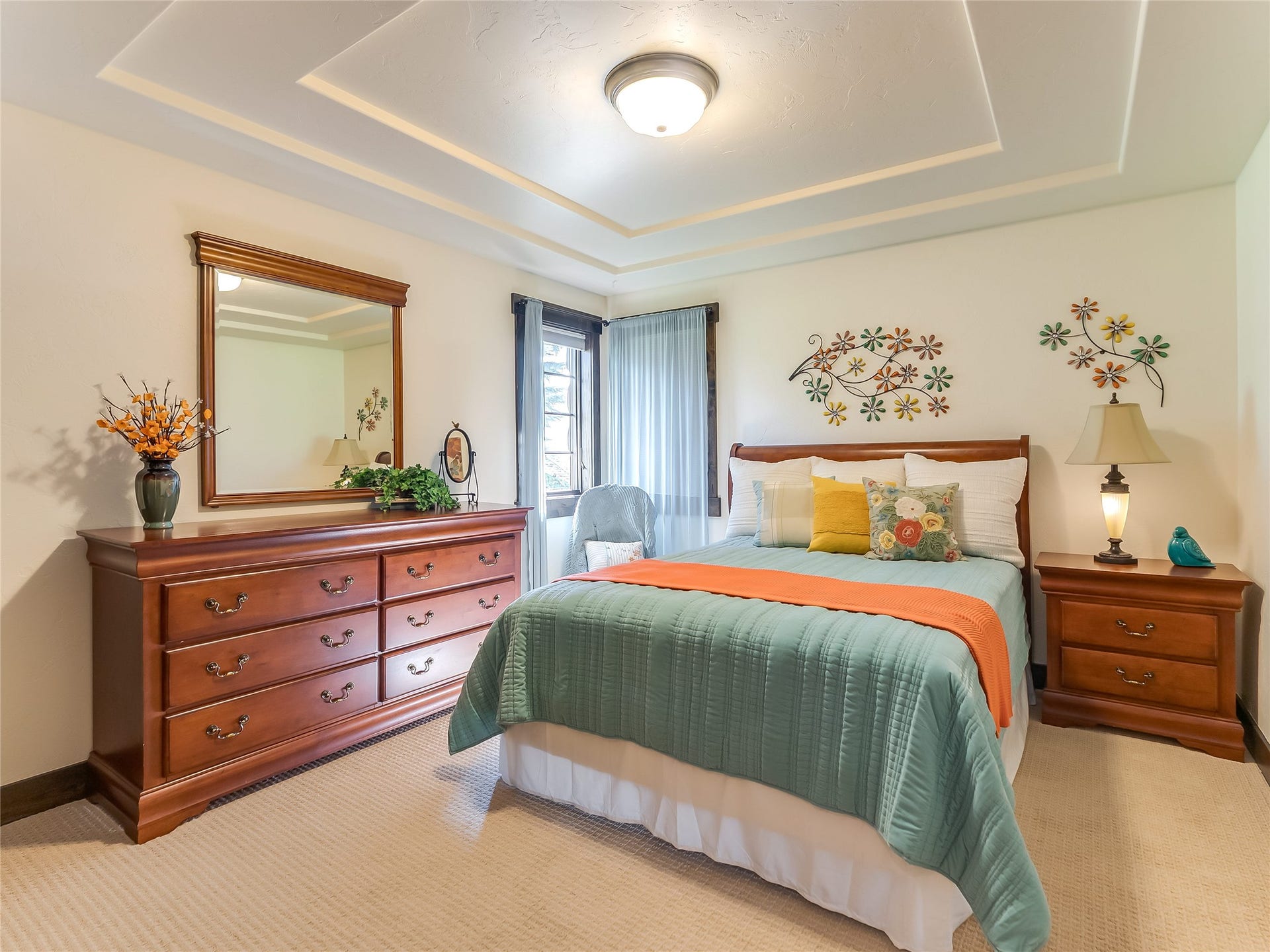 556 Windy Acres Drive, Columbia Falls, MT 59912 Main Home Lower Guest Bedroom