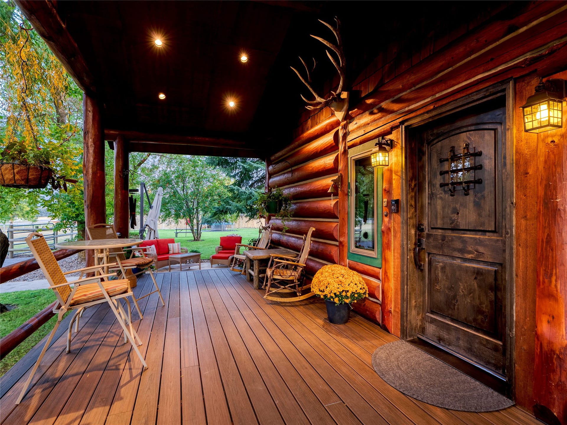 556 Windy Acres Drive, Columbia Falls, MT 59912 Main Home Deck