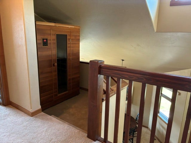 68 Bay Harbor Drive, Bigfork, MT 59911 Sauna in lofted nook
