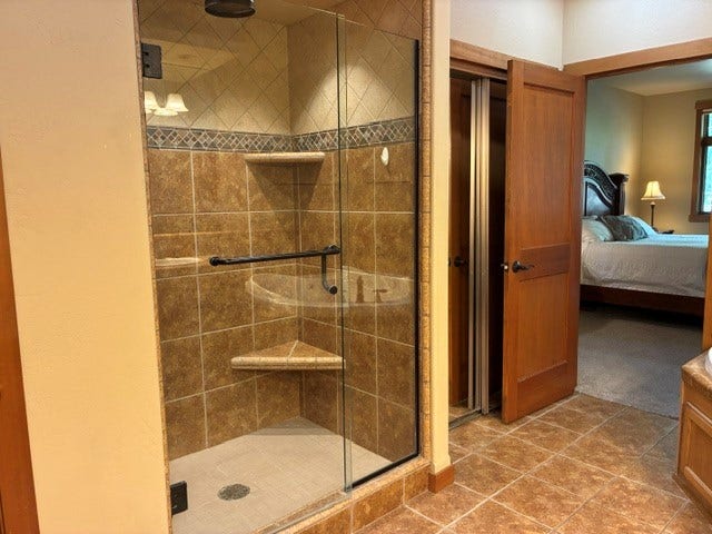 68 Bay Harbor Drive, Bigfork, MT 59911 Primary shower