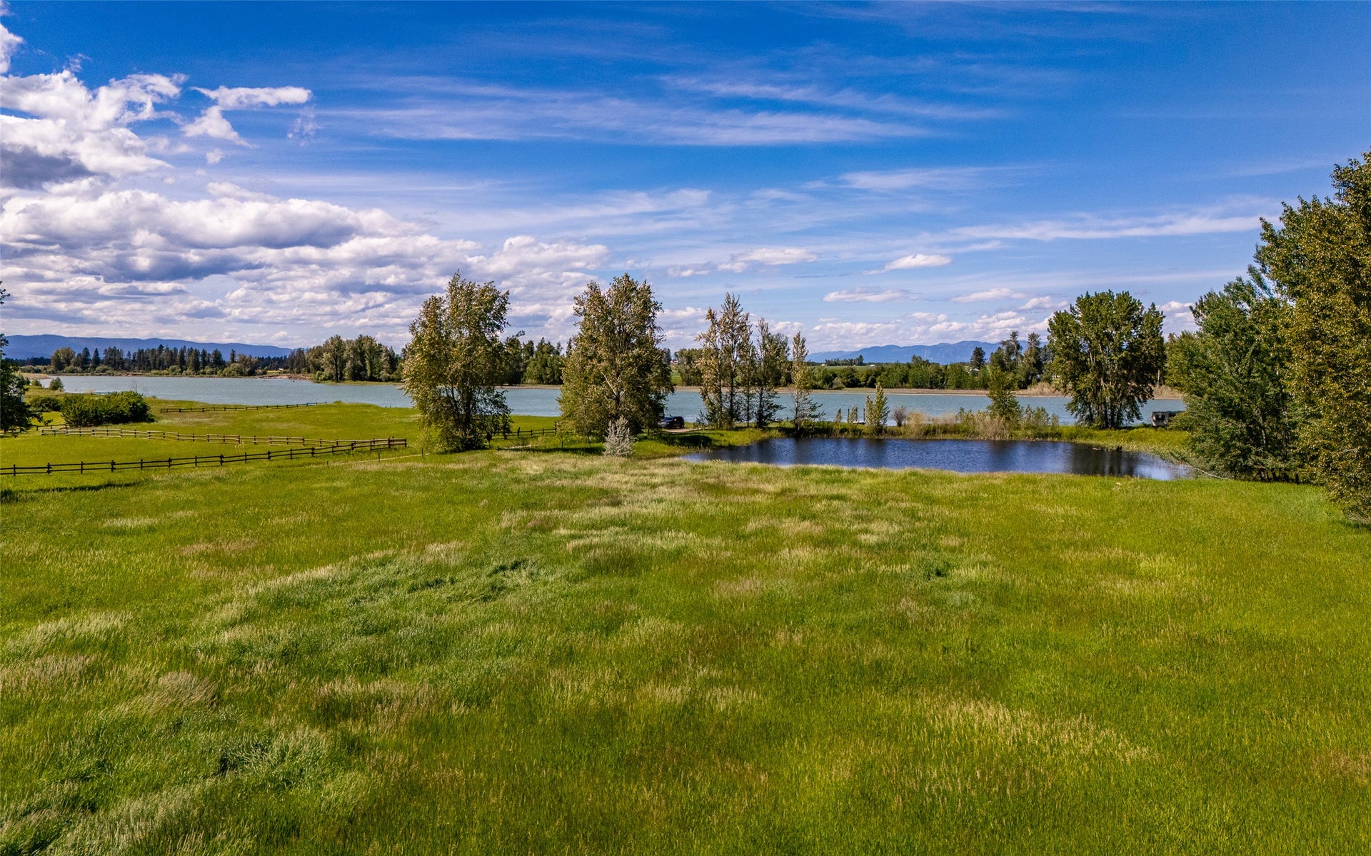905 Wagner Lane, Kalispell, MT 59901 View of pasture and pond
