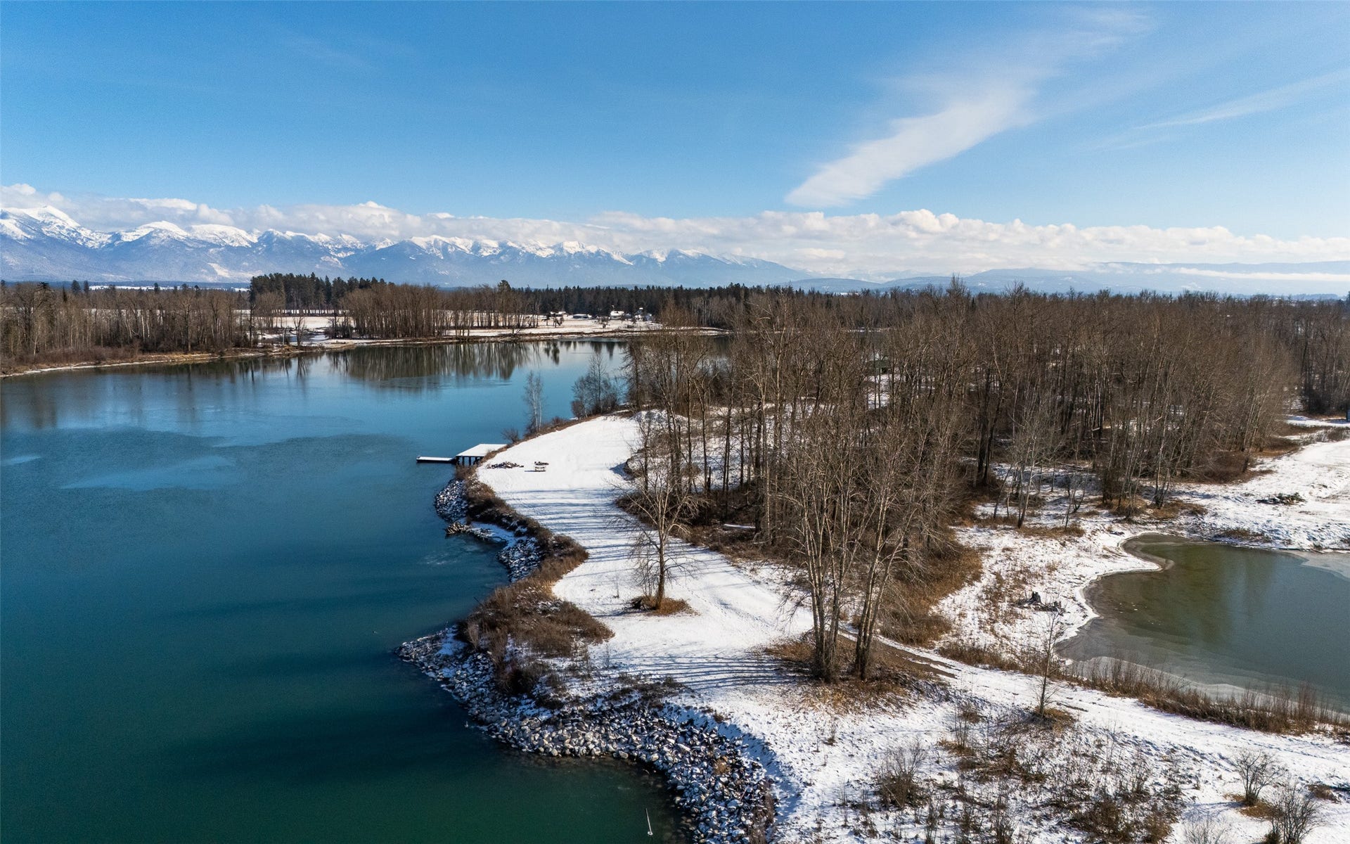 905 Wagner Lane, Kalispell, MT 59901 View of property w/ pond and view