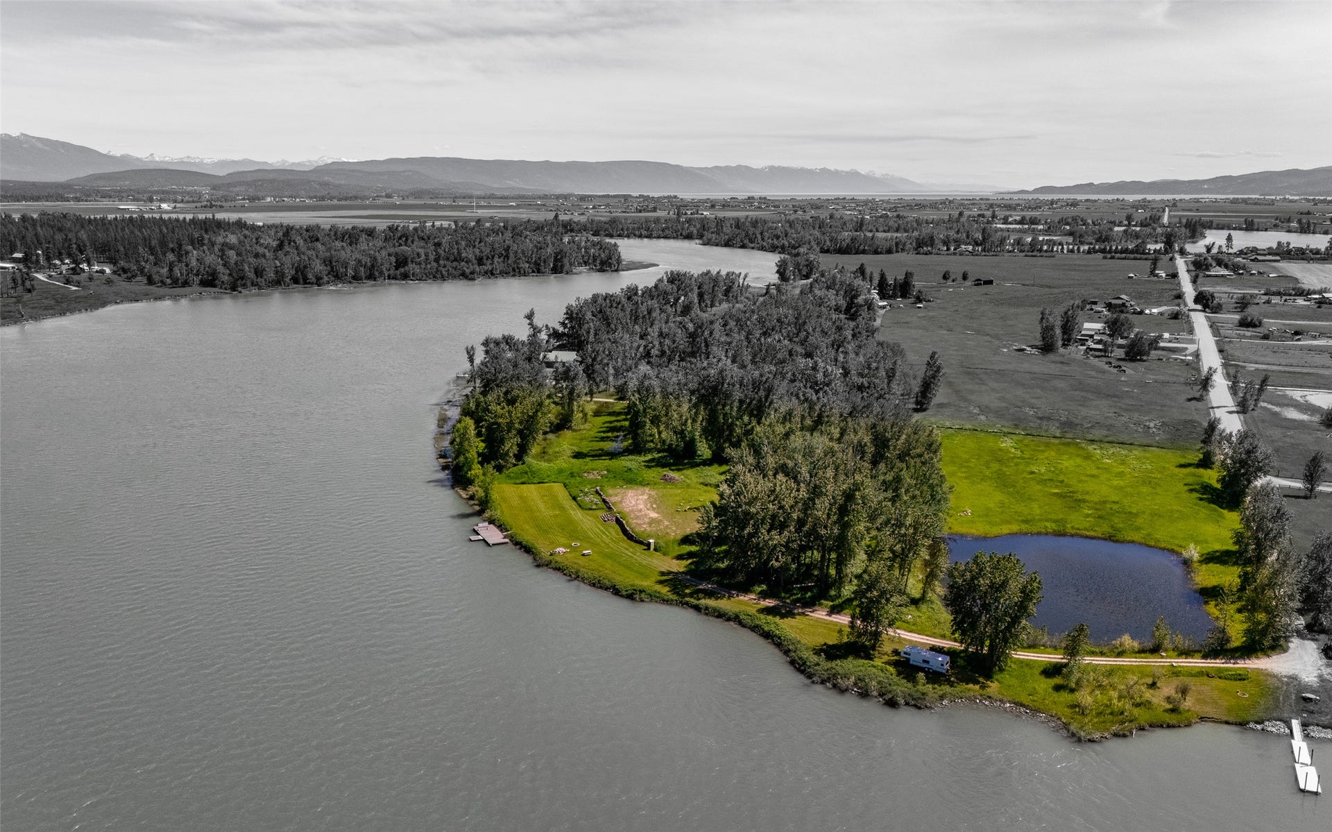 905 Wagner Lane, Kalispell, MT 59901 Outline of 11.32 acres