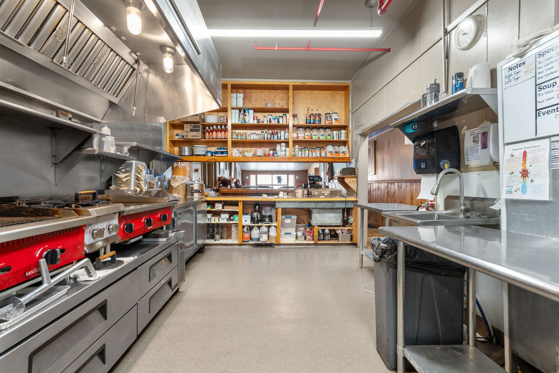 5 Swan Way, Bigfork, MT 59911 Kitchen - The Buffalo Saloon, Casino, Grill and Lodge.
