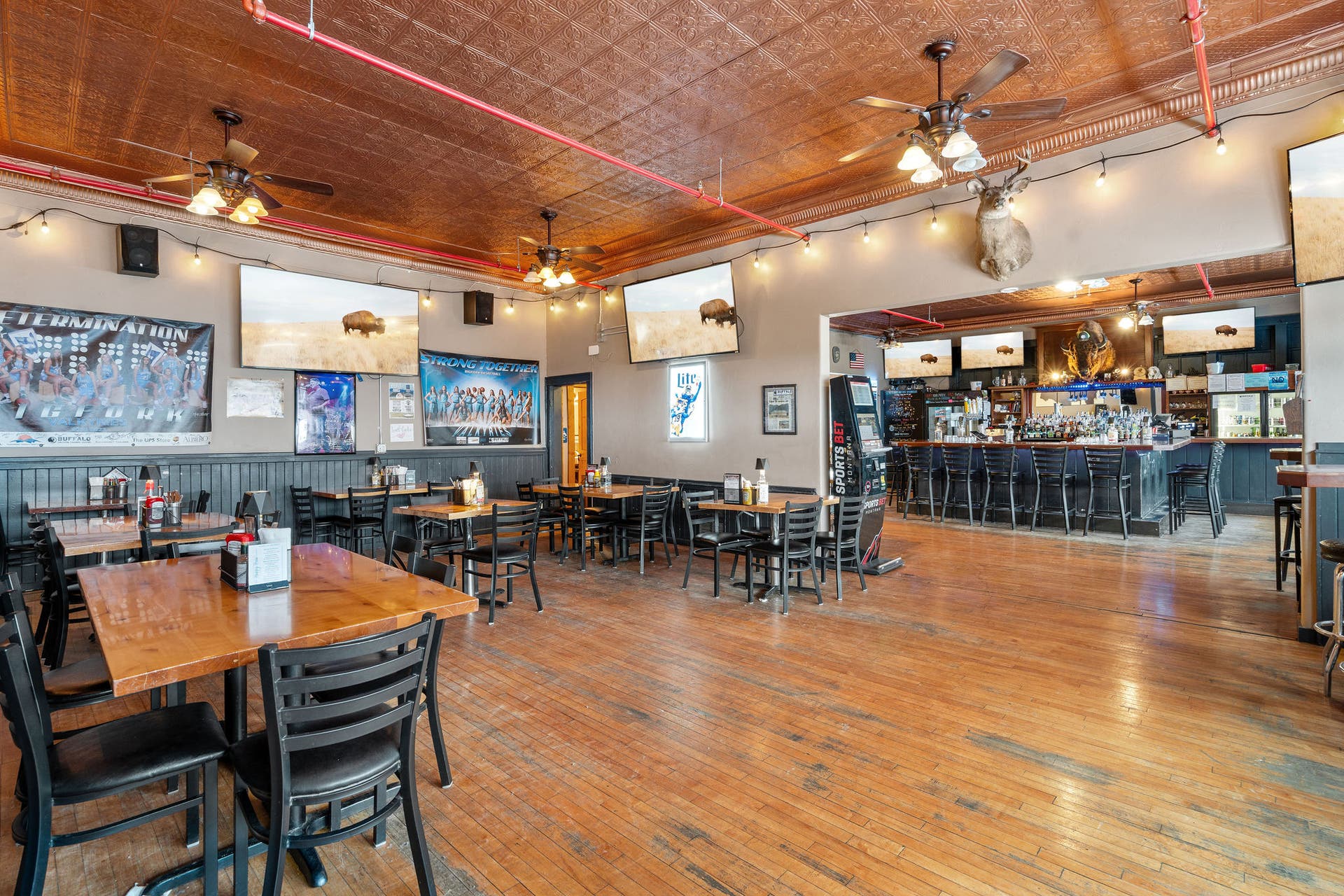 5 Swan Way, Bigfork, MT 59911 Saloon - The Buffalo Saloon, Casino, Grill and Lodge.