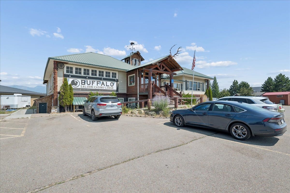 5 Swan Way, Bigfork, MT 59911 The Buffalo Saloon, Casino, Grill and Lodge.