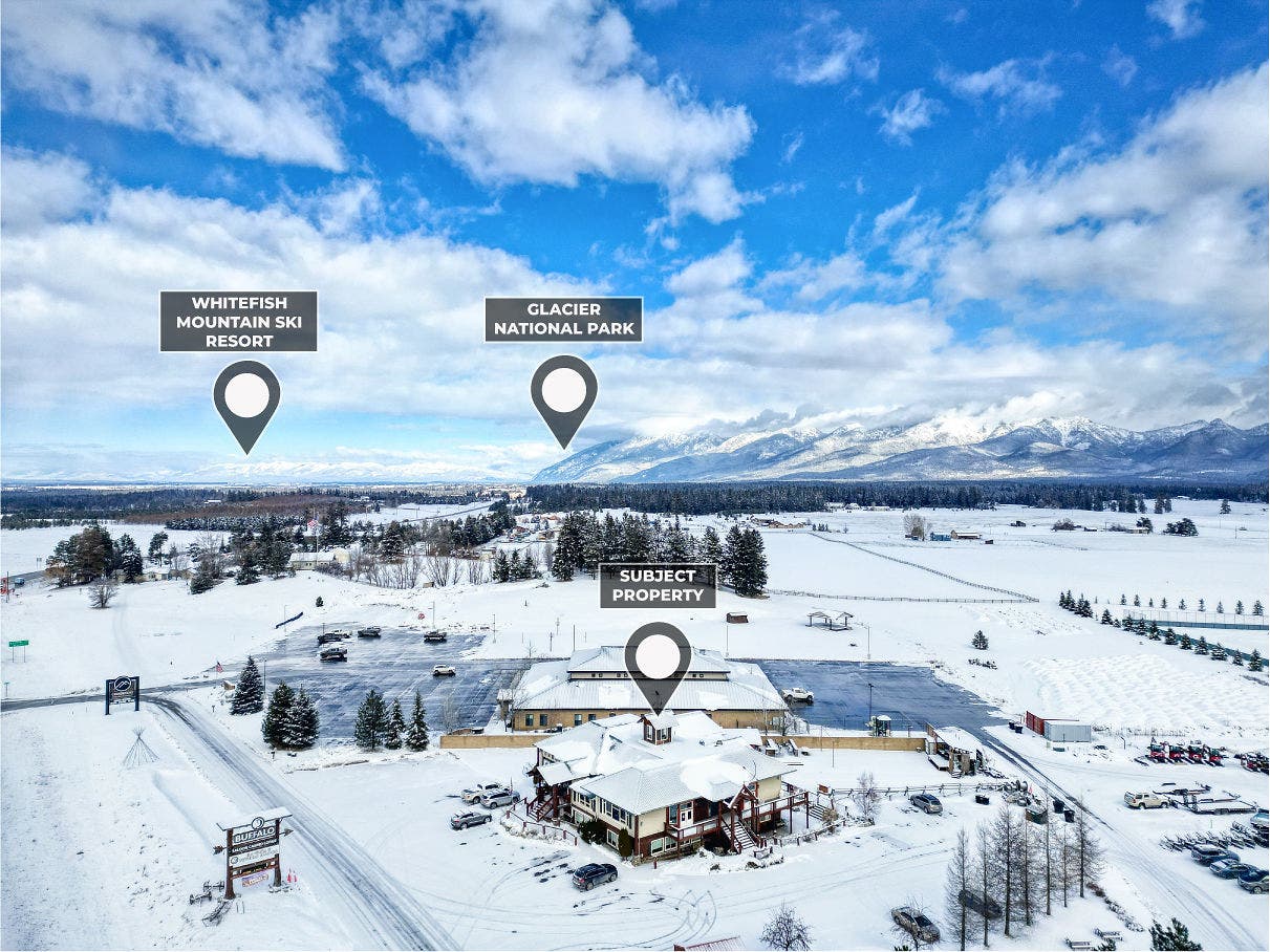 5 Swan Way, Bigfork, MT 59911 Glacier National Park and Whitefish Mountain Ski Resort in close proximity.
