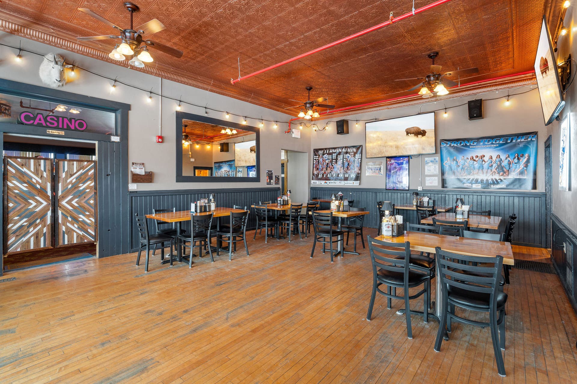 5 Swan Way, Bigfork, MT 59911 Saloon - The Buffalo Saloon, Casino, Grill and Lodge.