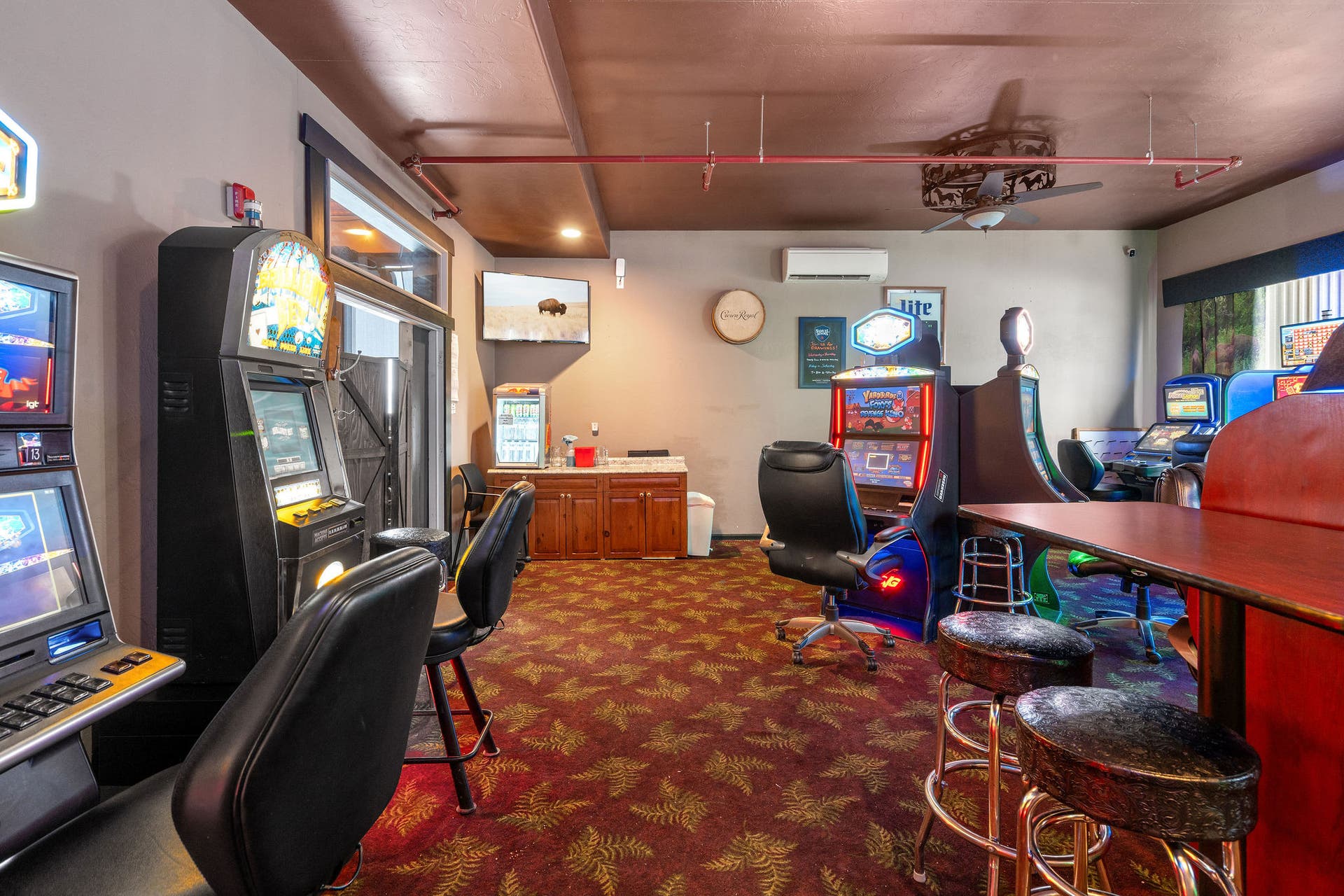 5 Swan Way, Bigfork, MT 59911 Casino - The Buffalo Saloon, Casino, Grill and Lodge.