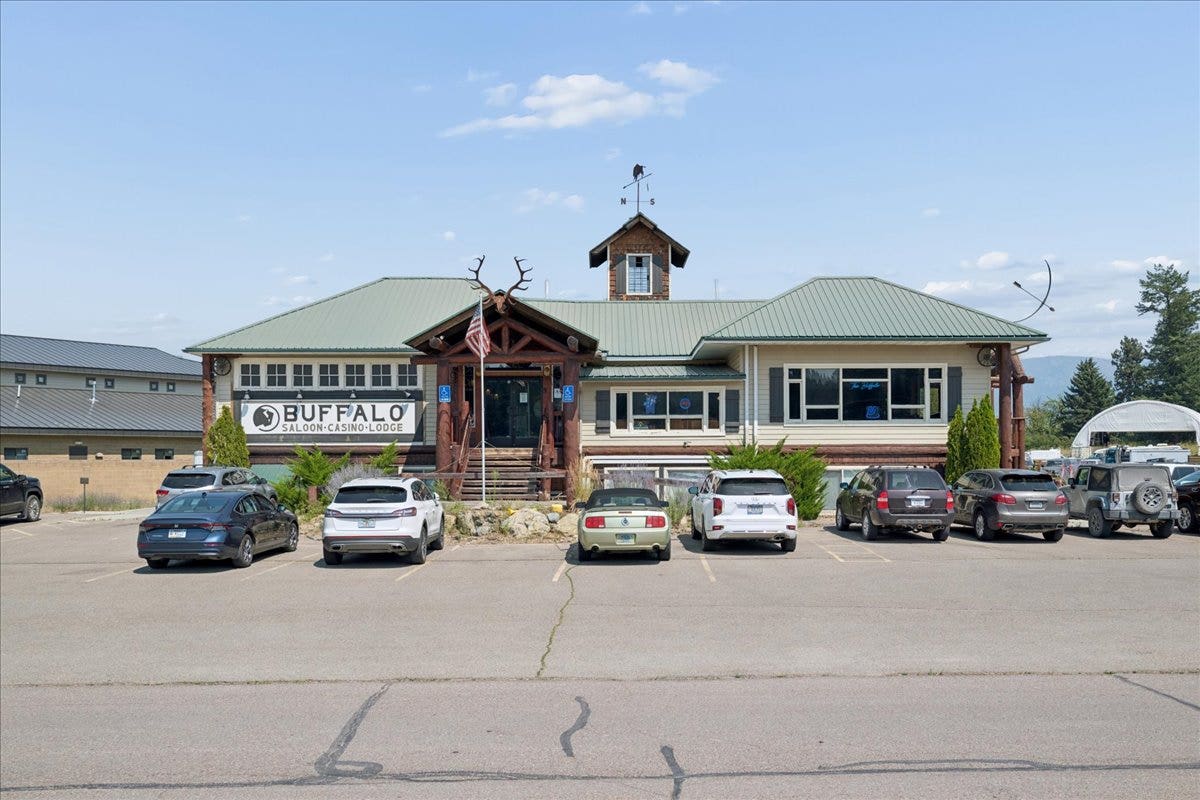 5 Swan Way, Bigfork, MT 59911 The Buffalo Saloon, Casino, Grill and Lodge.