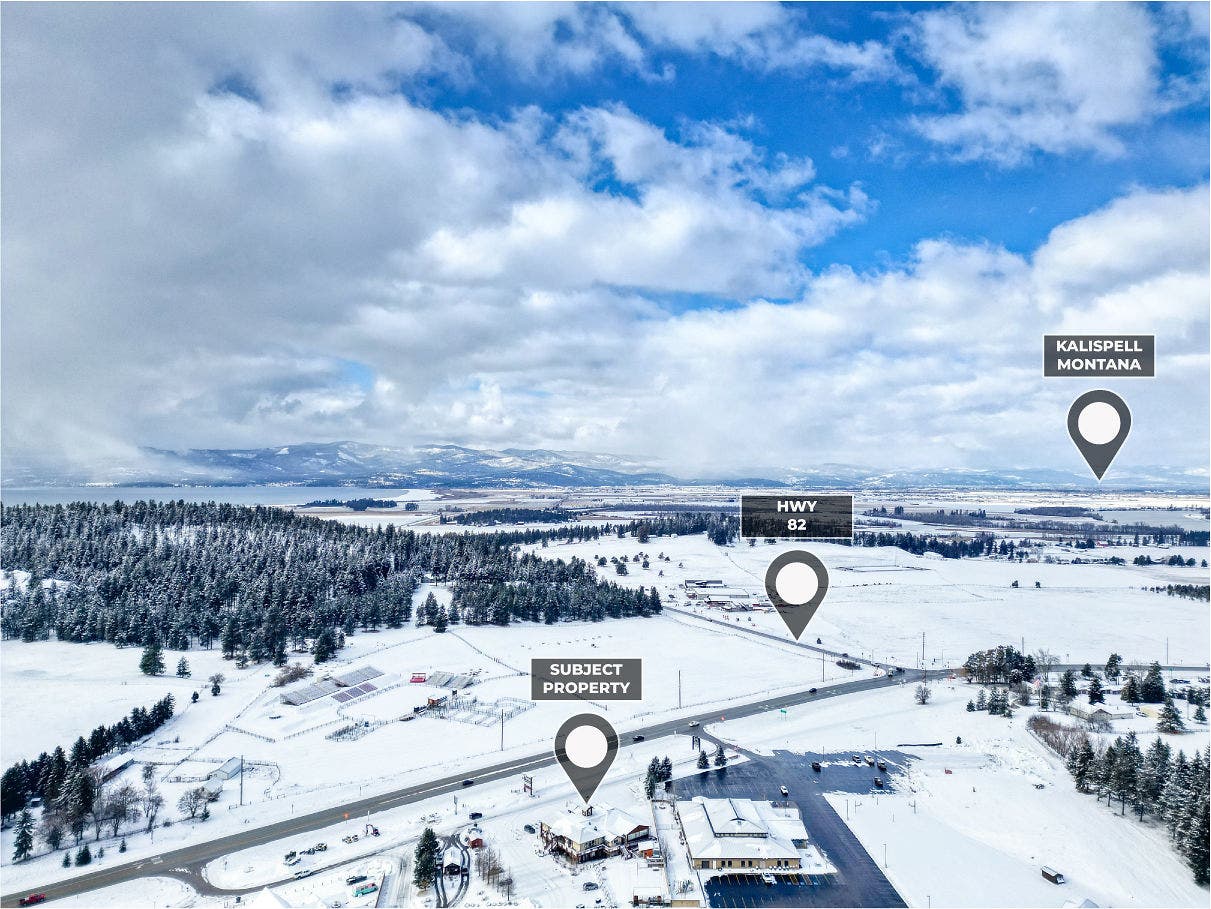 5 Swan Way, Bigfork, MT 59911 Right off of busy Hwy 82 offering prime commercial real estate .