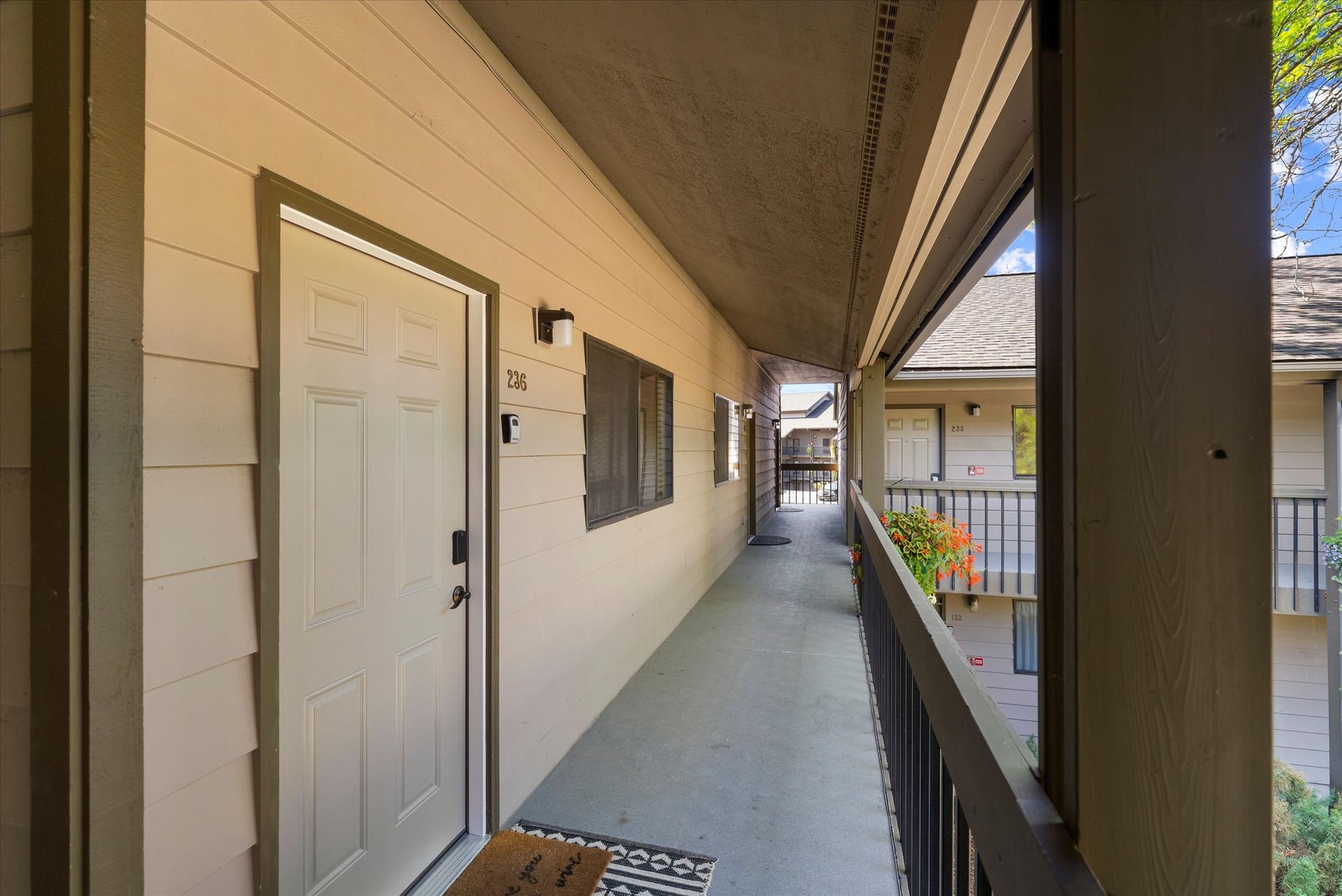 180 Vista Lane, #236, Bigfork, MT 59911 Front Door - 180 Vista Lane - #236 - Bigfork, Montana 59911 Marina Cay Condo