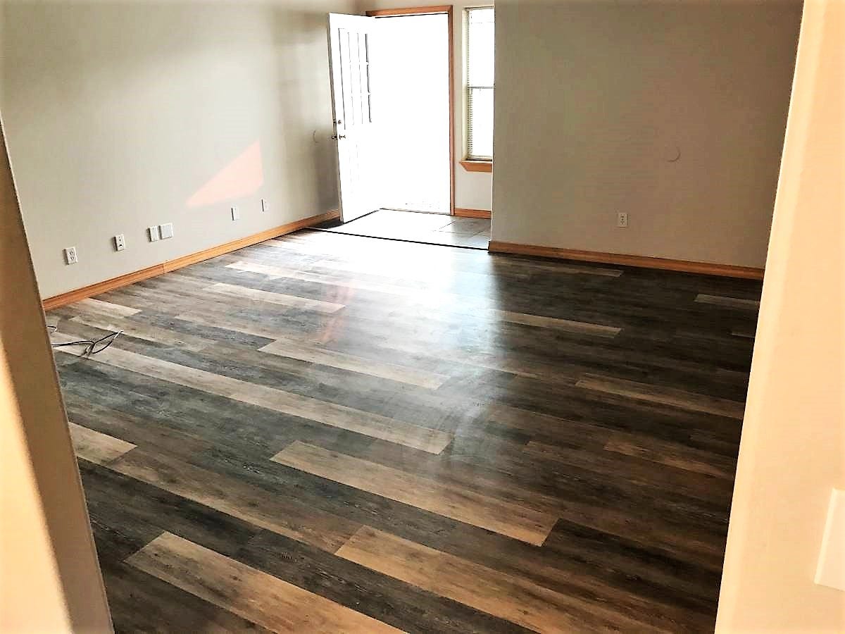 114 Sunrise Terrace, #114, Bigfork, MT 59911 Spare room with baseboards and wood finished floors